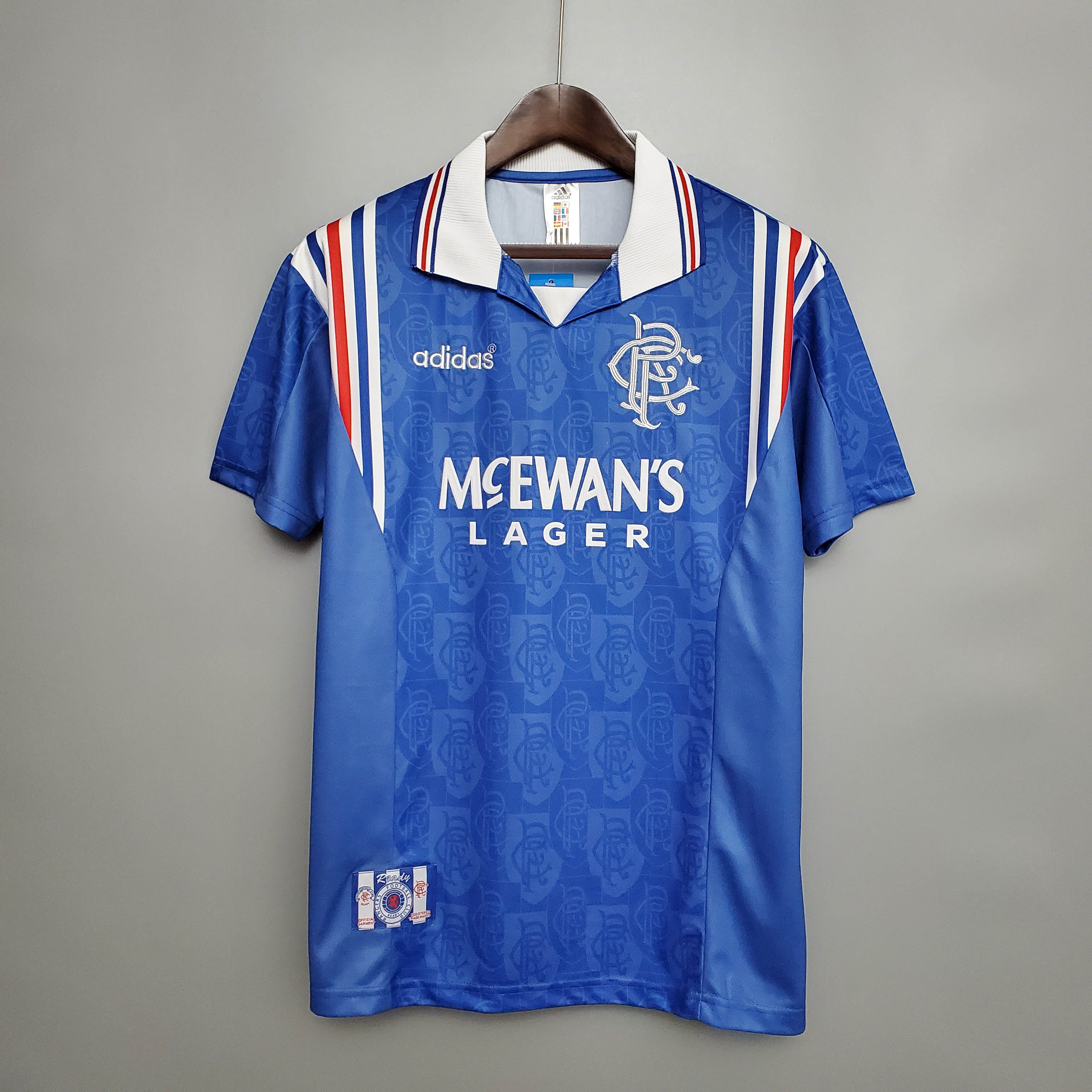1996/1997 Retro Rangers Home Football Shirt
