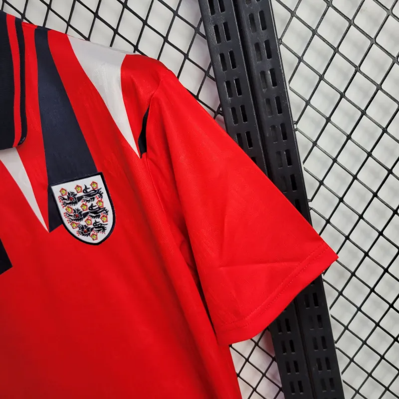 1992 Retro England Away Football Shirt