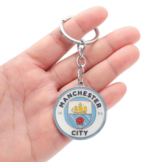 Manchester City Football team keychain