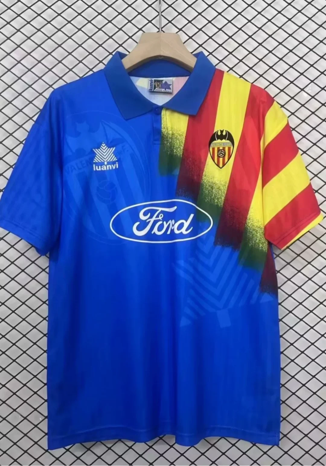 1995/1996 Retro Valencia Away Football Shirt 1:1 Thai Quality