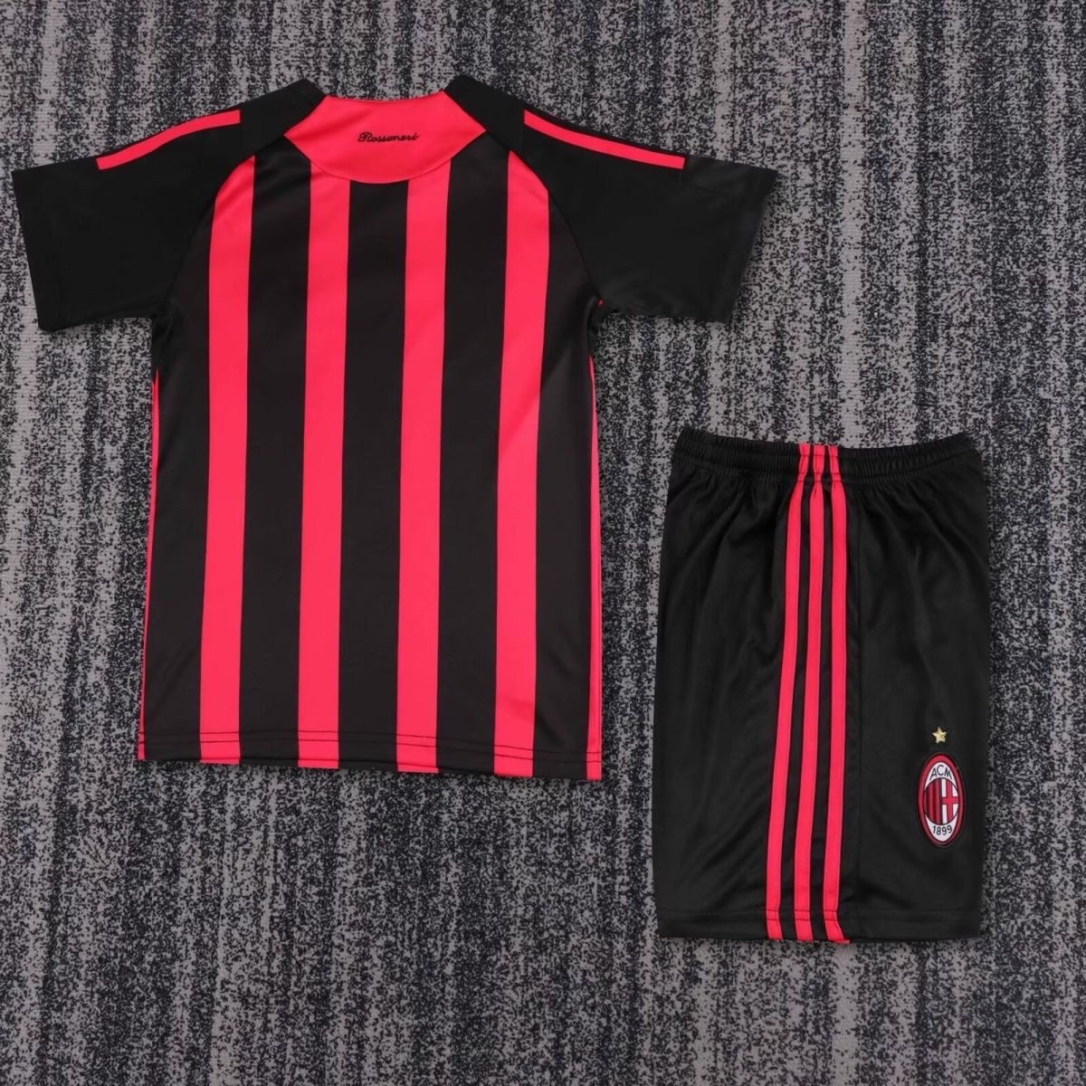 2008/2009 Retro Ac Milan HomeFootball Shirt Kids Size 1:1 Thai Quality
