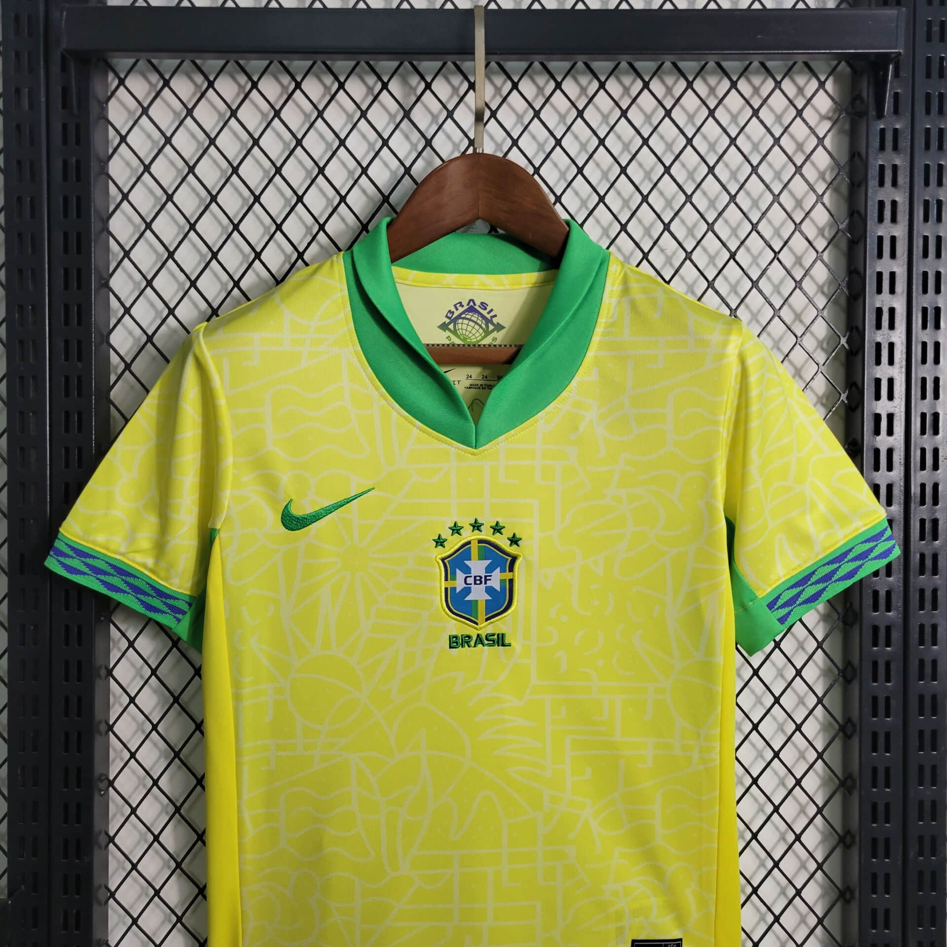 2024 Brazil Home Football Shirt Kids Size