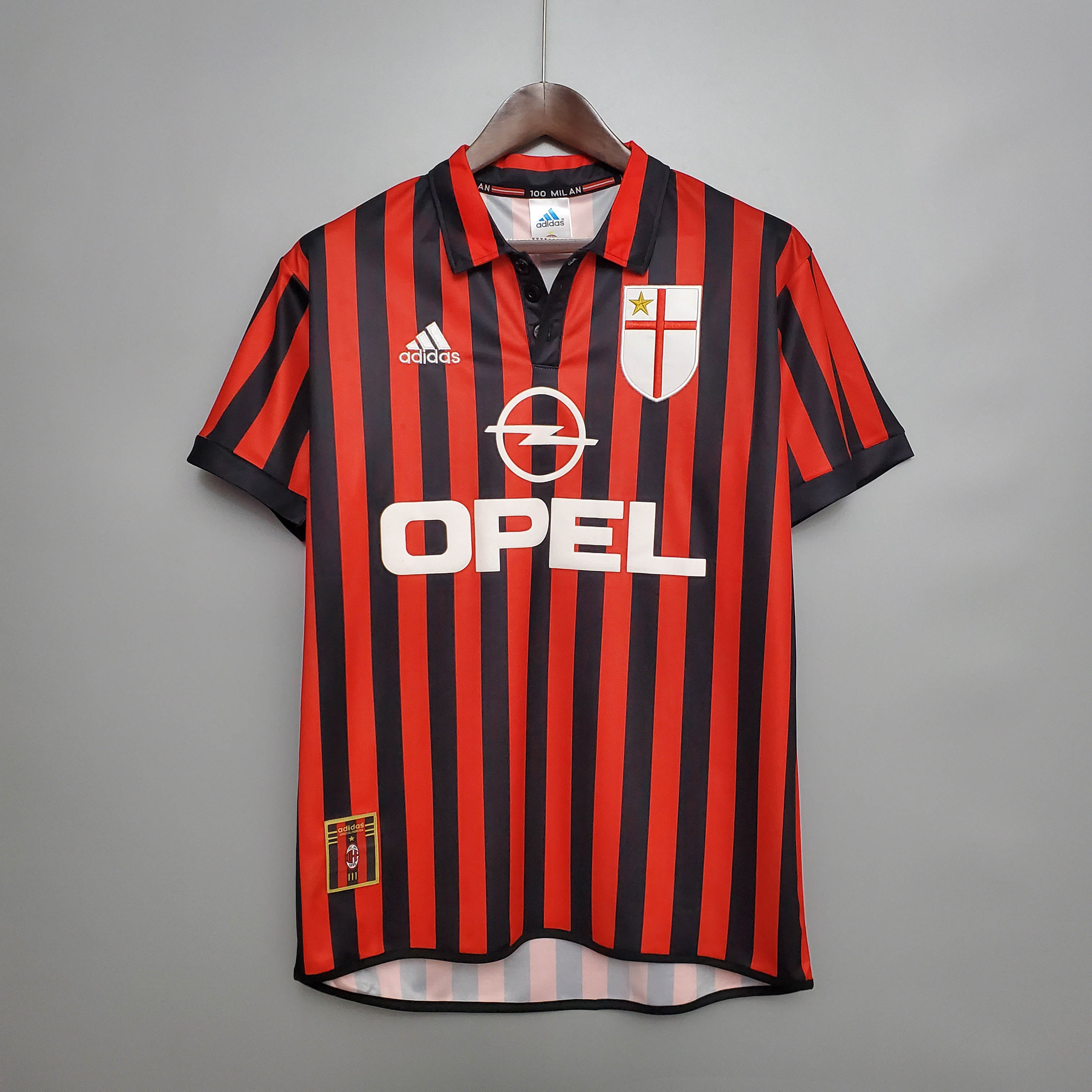 1999/2000 Retro AC Milan Home Football Shirt