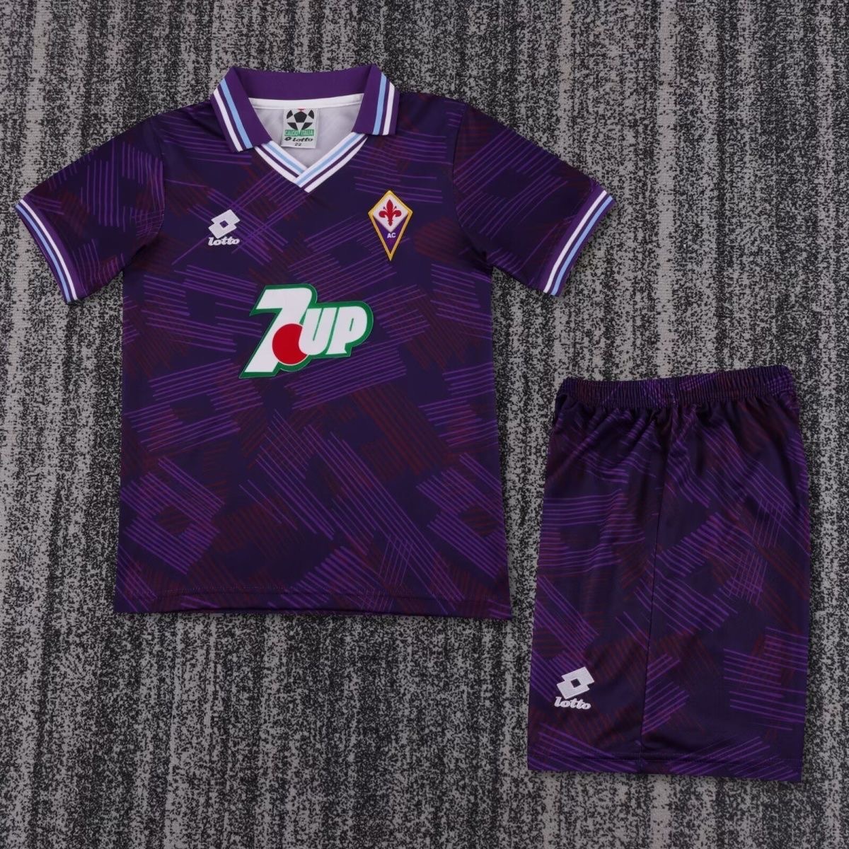 1992/1993 Retro Fiorentina Home Football Shirt Kids Size 1:1 Thai Quality