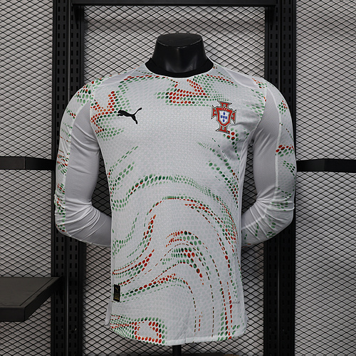 2025/2026 Long Sleeve Portugal Away Football Shirt