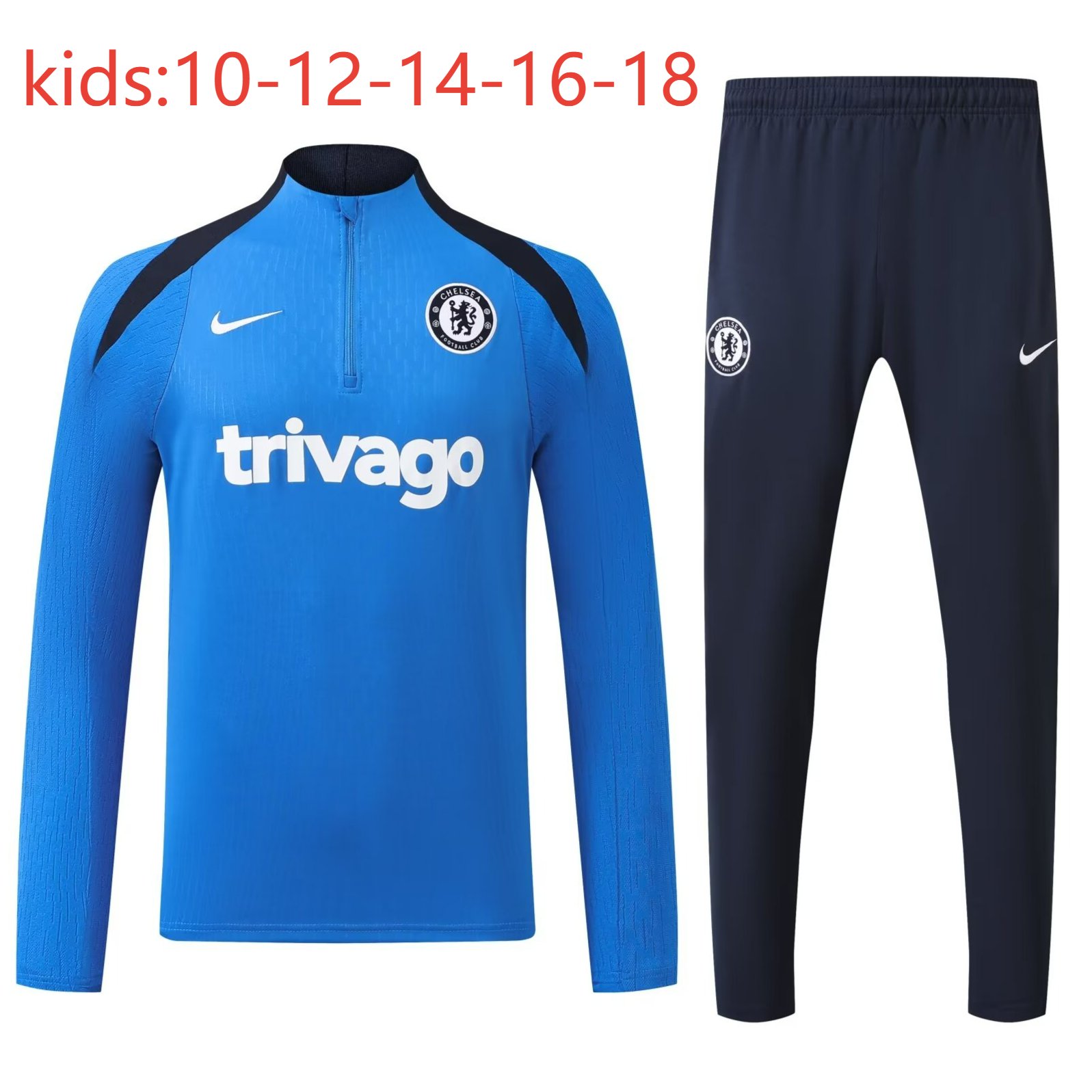 2024/2025 Kids Kit Chelsea Training Suit Football Shirt