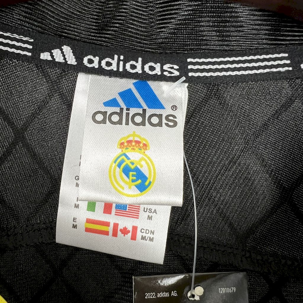 1998/1999 Retro Long Sleeve Real Madrid Away Football Shirt 1:1 Thai Quality