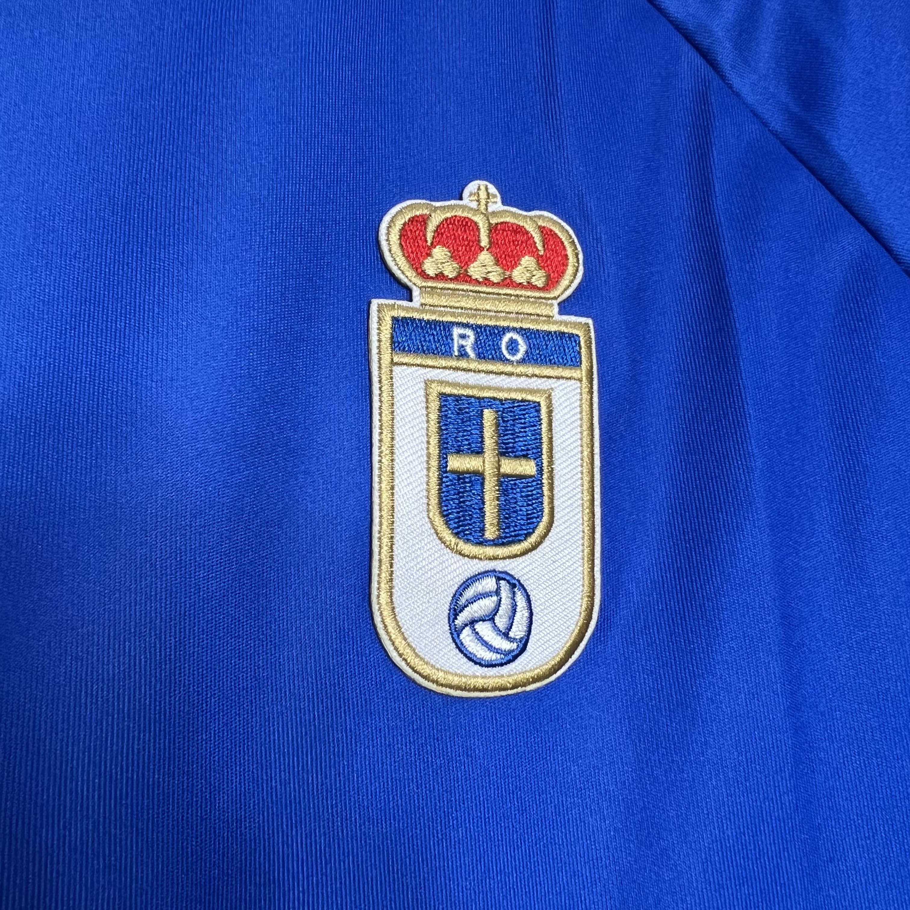 1990/1991 Retro Real Oviedo Vetusta Home Football Shirt
