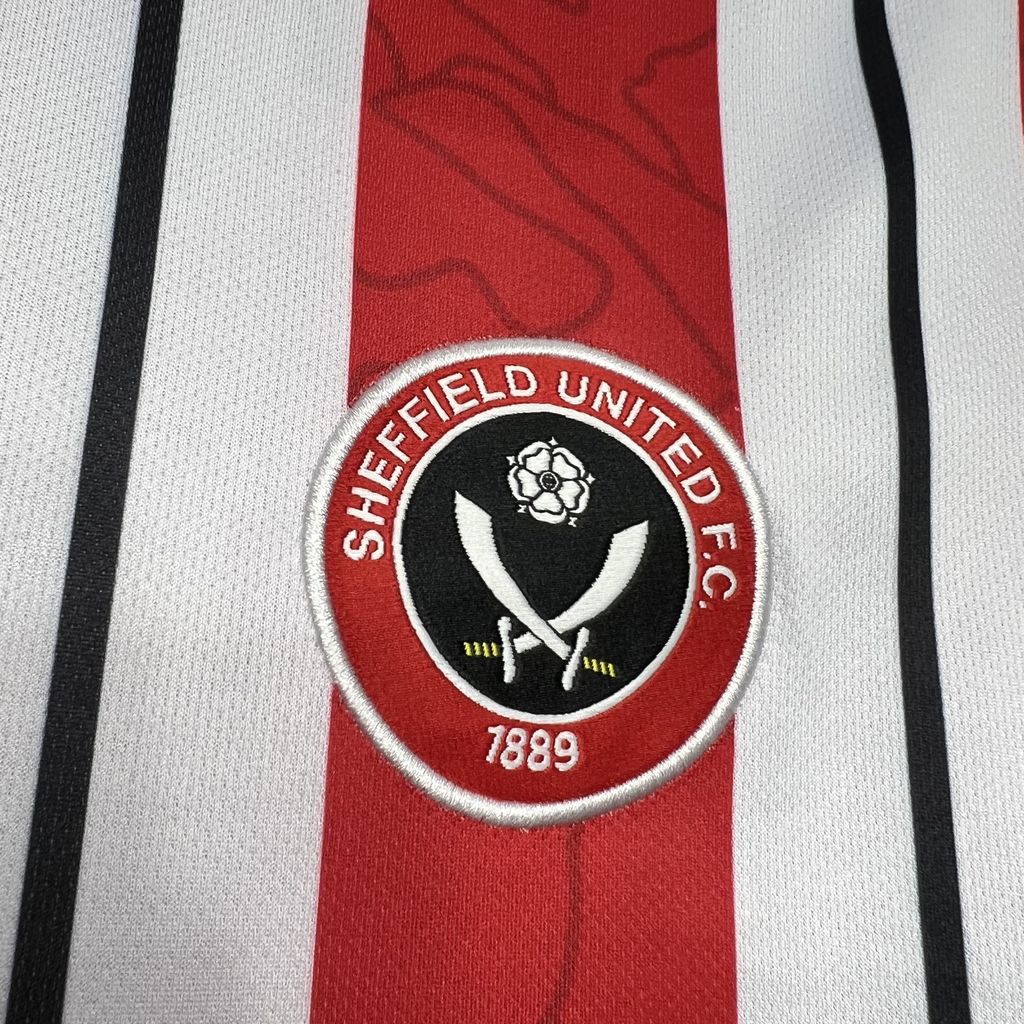 2024/2025 Sheffield United Home Football Shirt