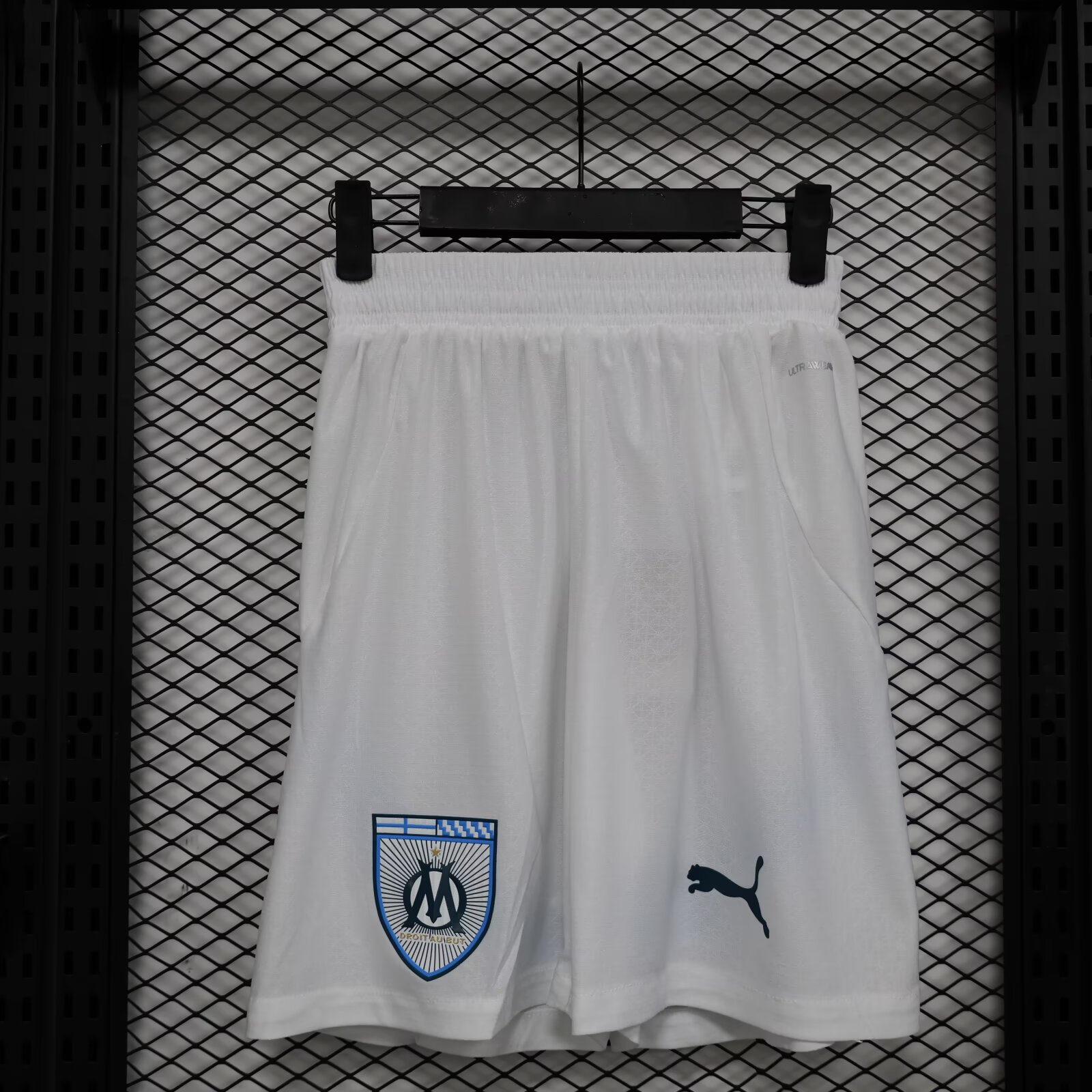 2024/2025 Player Version Olympique Marseille Home Shorts
