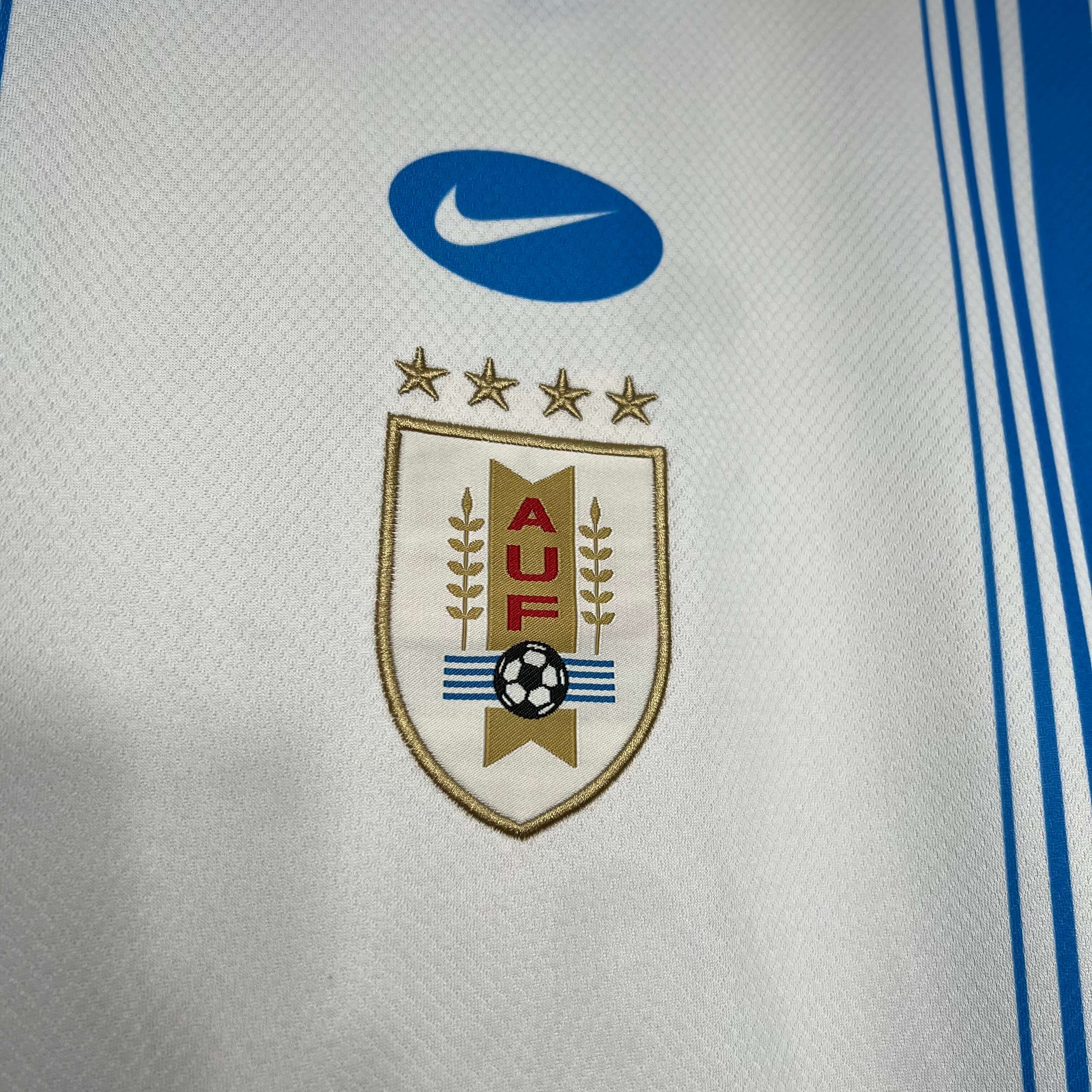 2024 Uruguay Pre-Match Training Wear Football Shirt