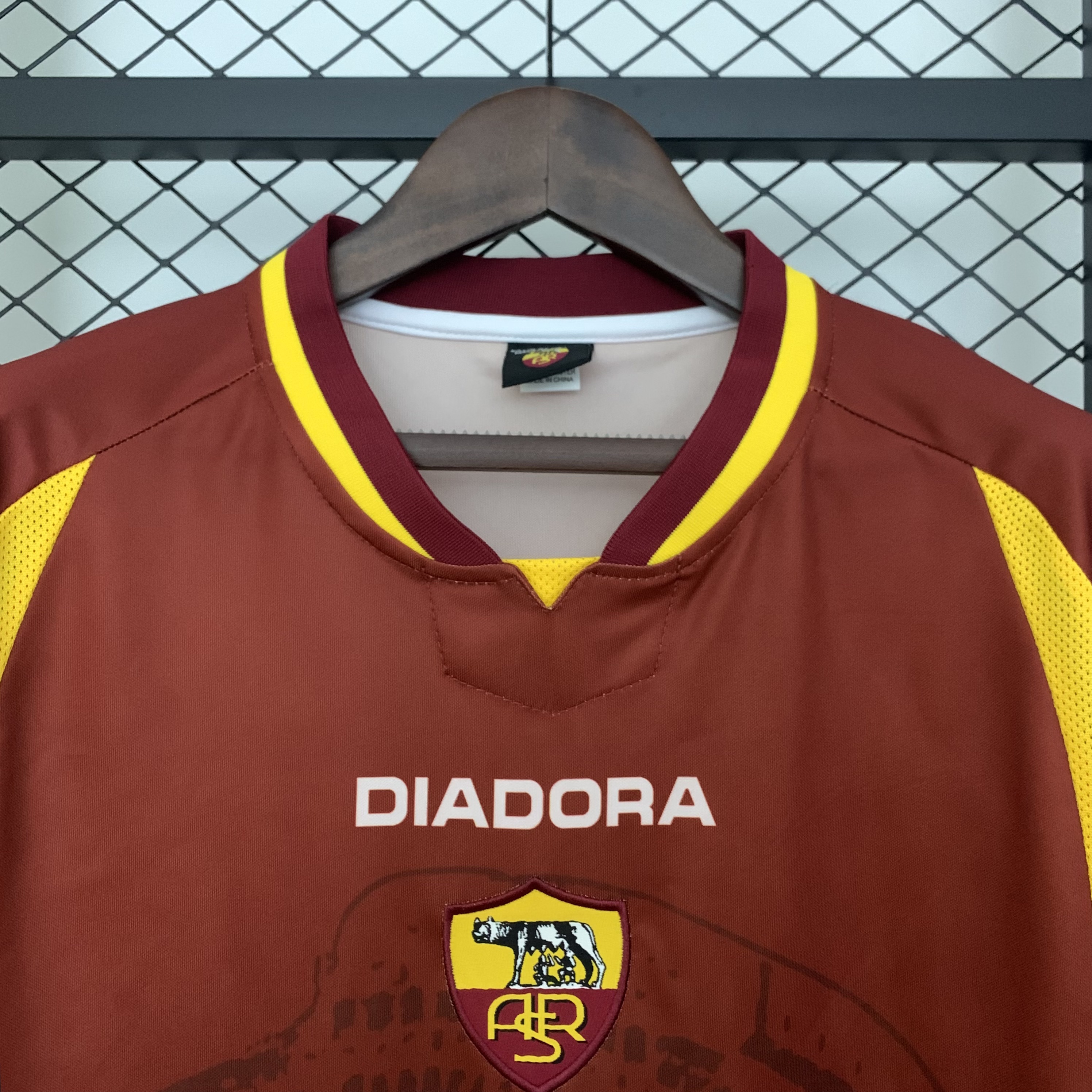 2000/2001 Retro As Roma Home Football Shirt