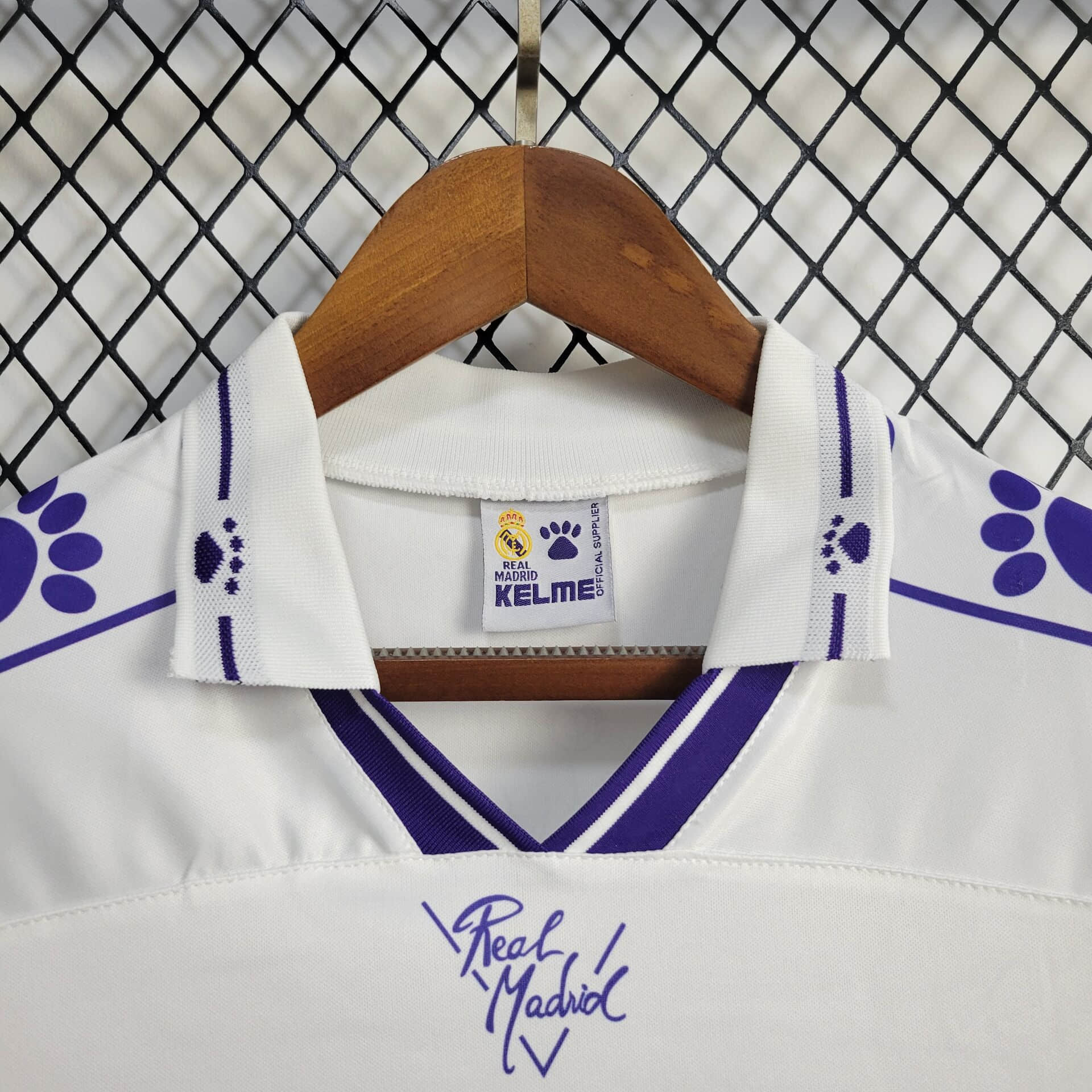 1994/1996 Retro Real Madrid Home Football Shirt