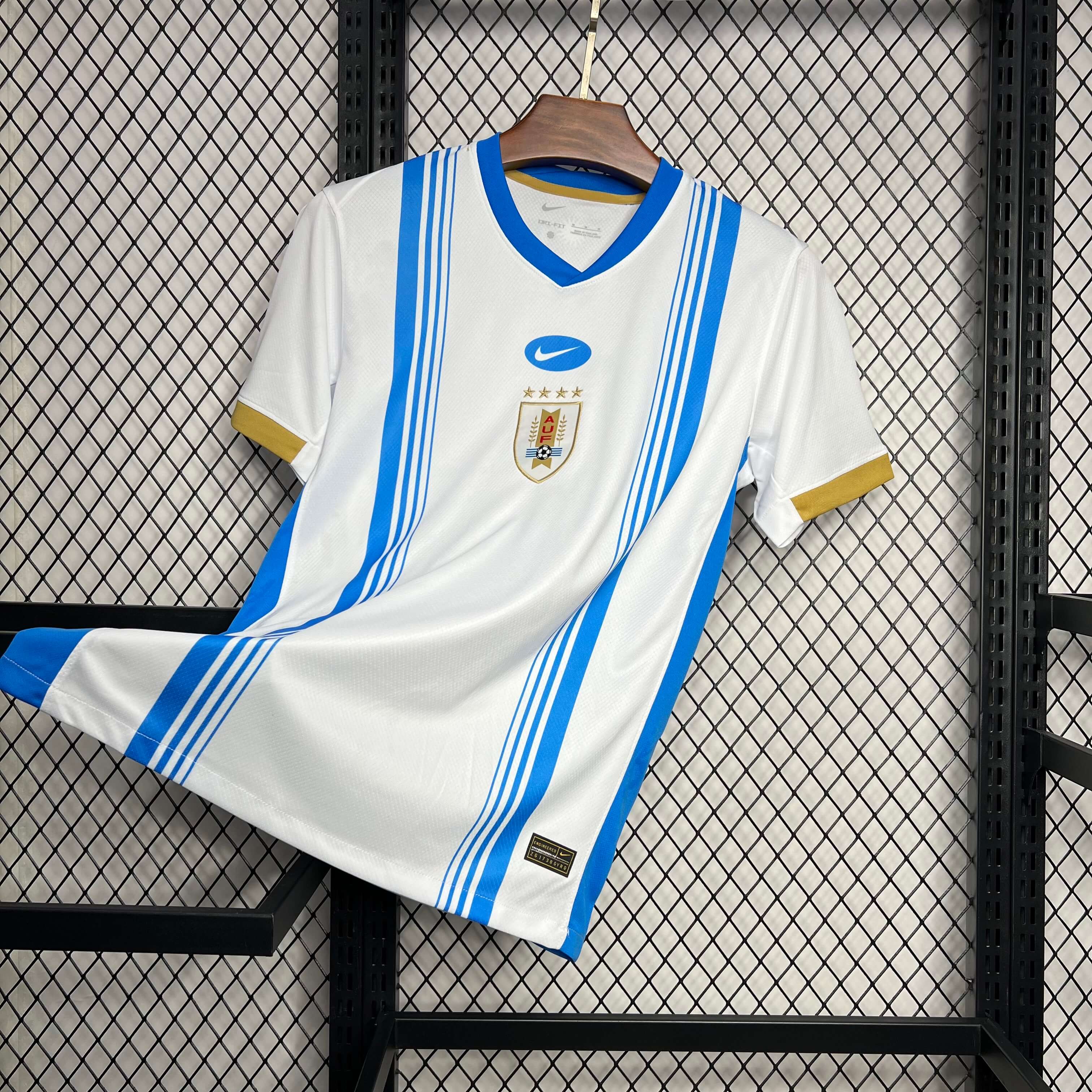 2024 Uruguay Pre-Match Training Wear Football Shirt