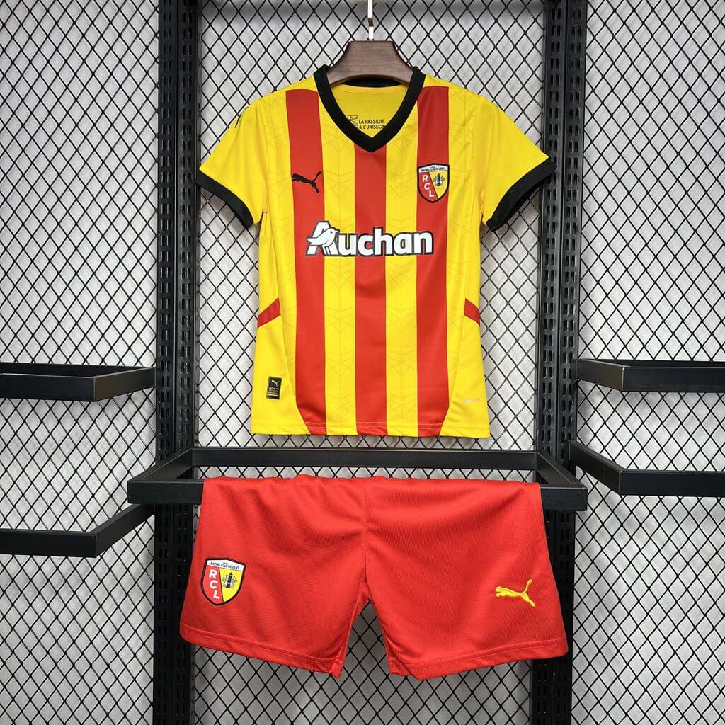 2024/2025 RC Lens Home Football Shirt Kids Size
