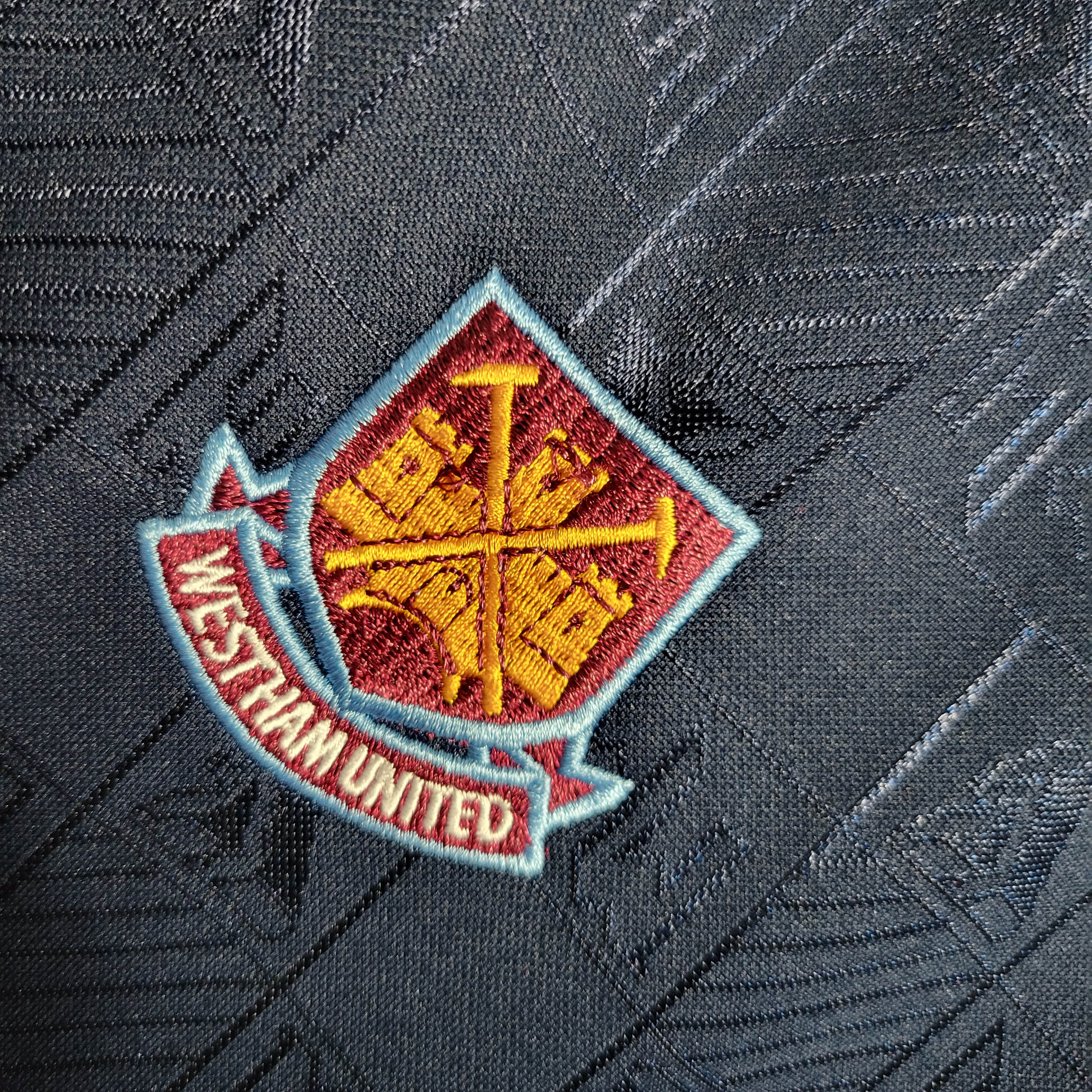 1999 Retro West Ham United Iron Lady Home Football Shirt