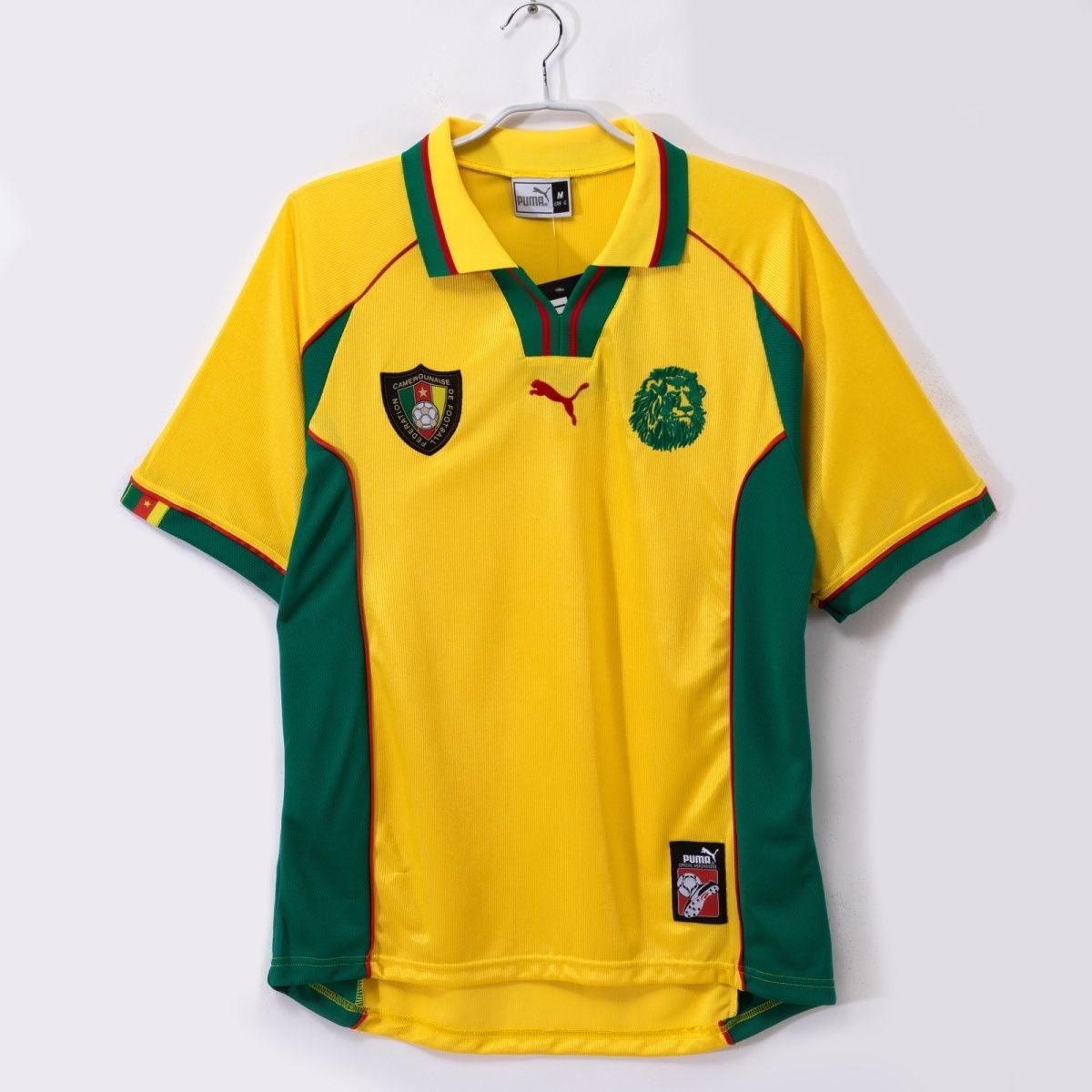 1998 Retro Cameroon Away FootballShirt 1:1 Thai Quality!