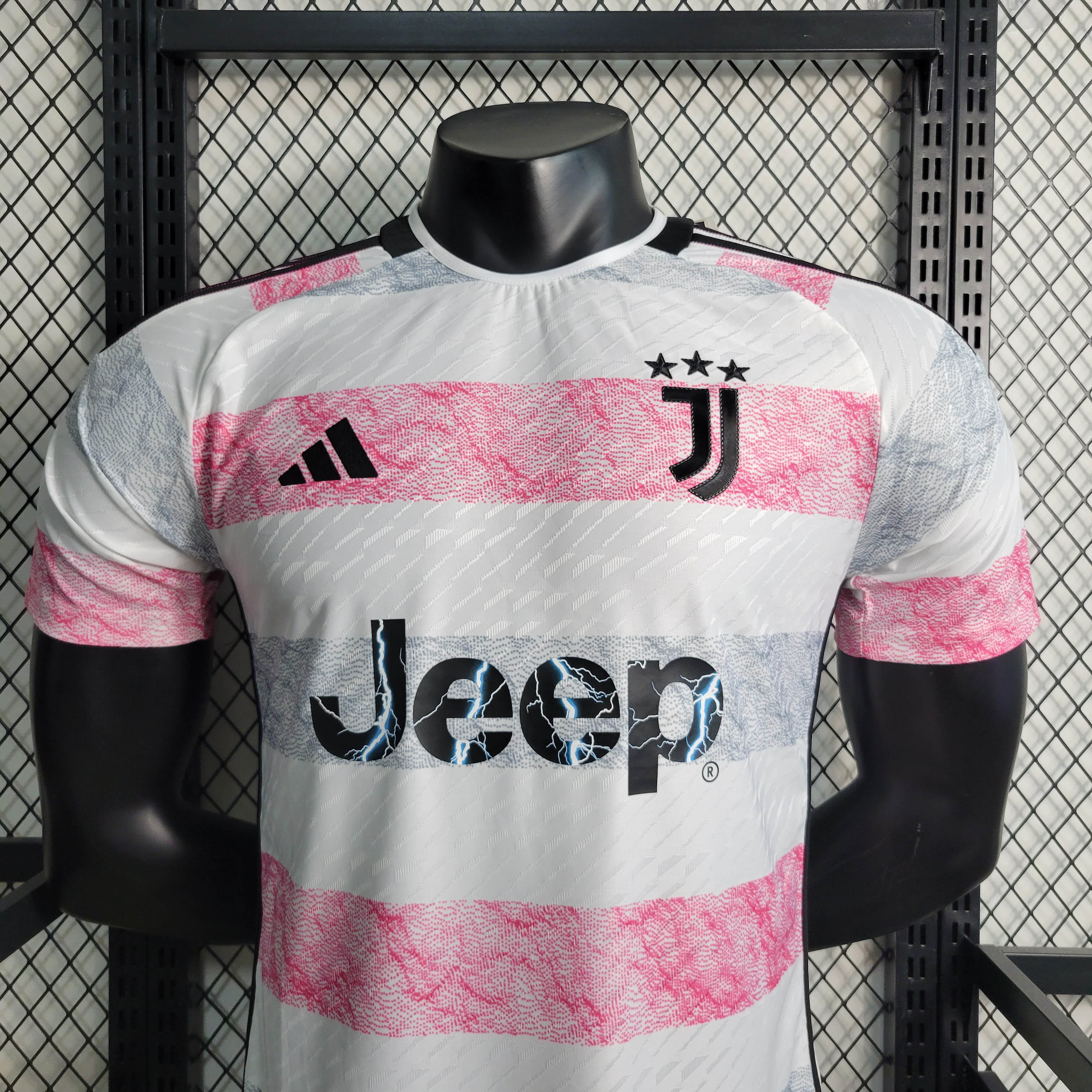 2023/2024 Player Version Juventus Away Football Shirt