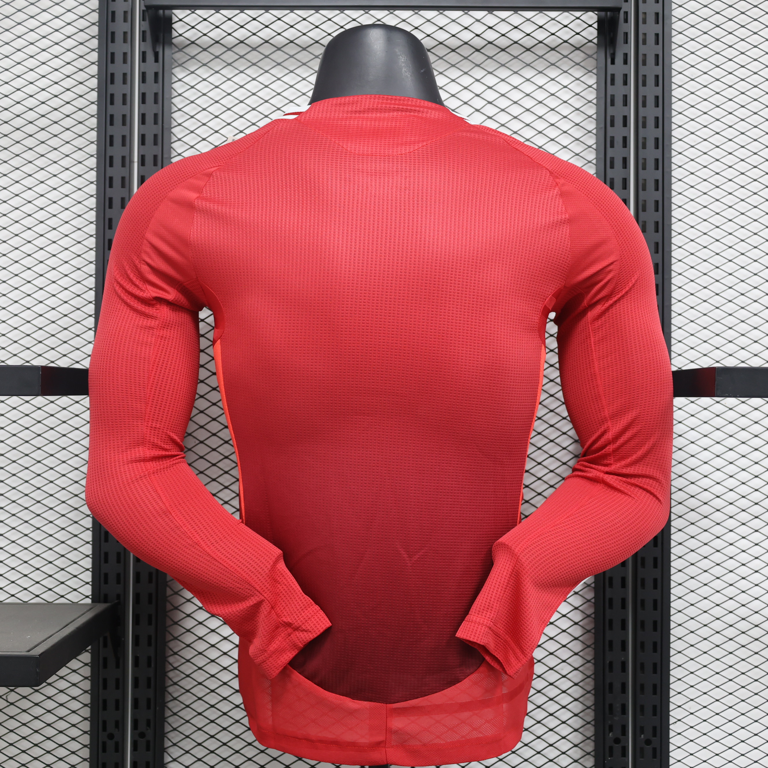 2024/2025 Long Sleeve Player Version Manchester United Home Football Shirt