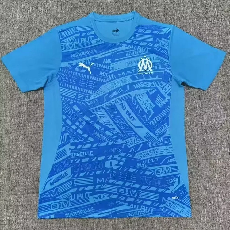 2025/2026 Olympique Marseille pre-match training Football Shirt