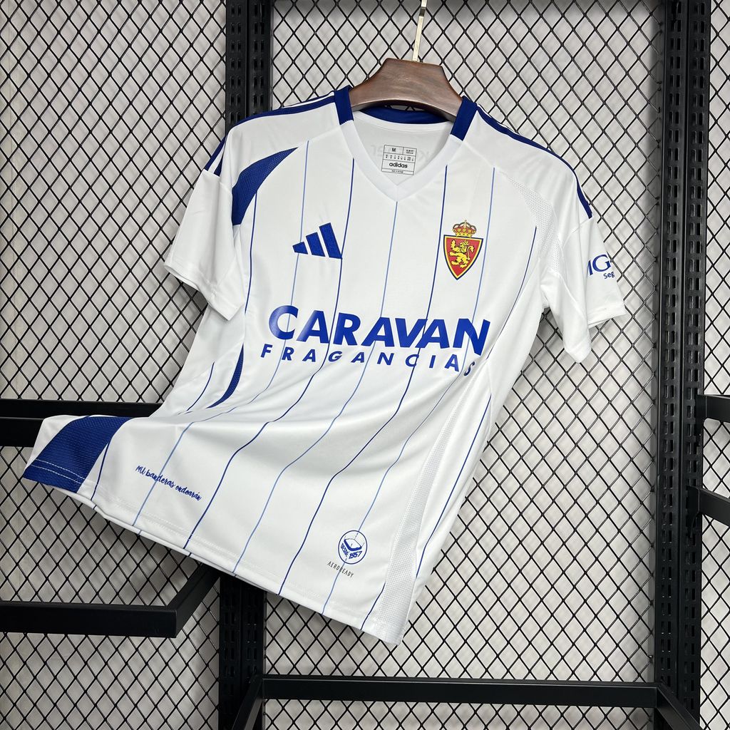 2024/2025 Real Zaragoza Home Football Shirt