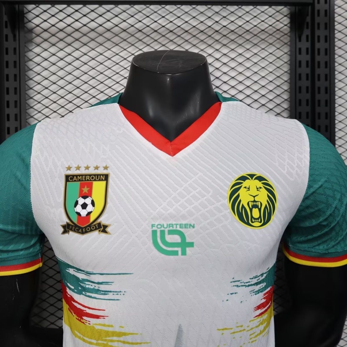 2025 Player Version Cameroon WhiteFootball shirt 1:1 Thai Quality