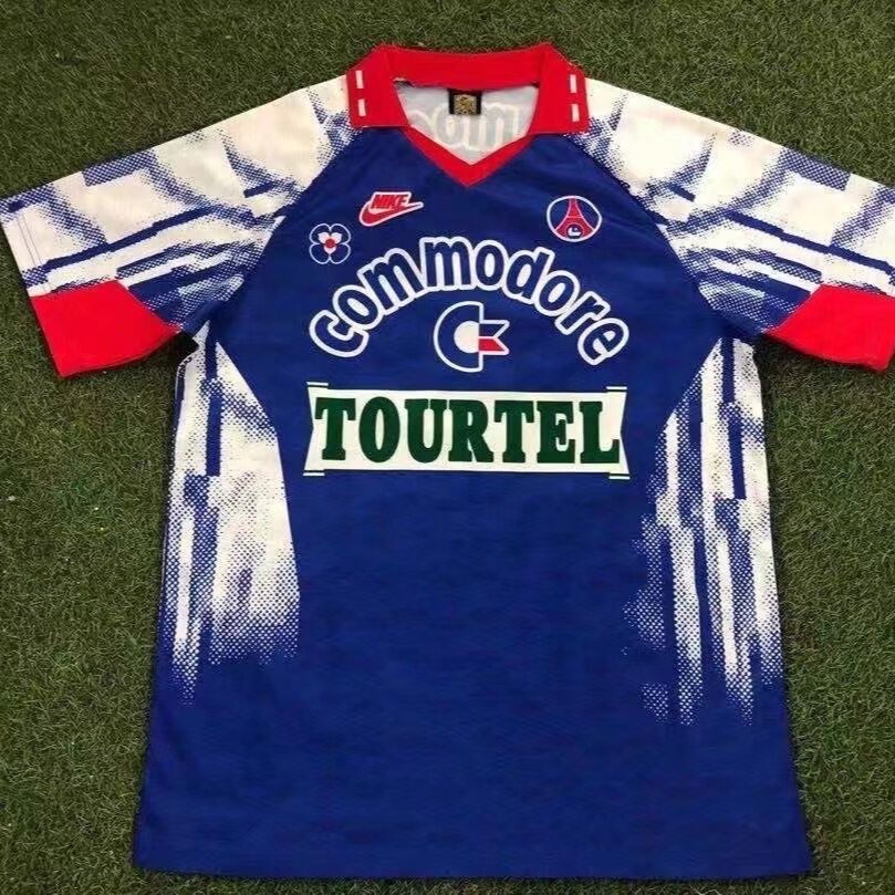 1992/1993 Retro Paris Saint-Germain Home Football Shirt 1:1 Thai Quality