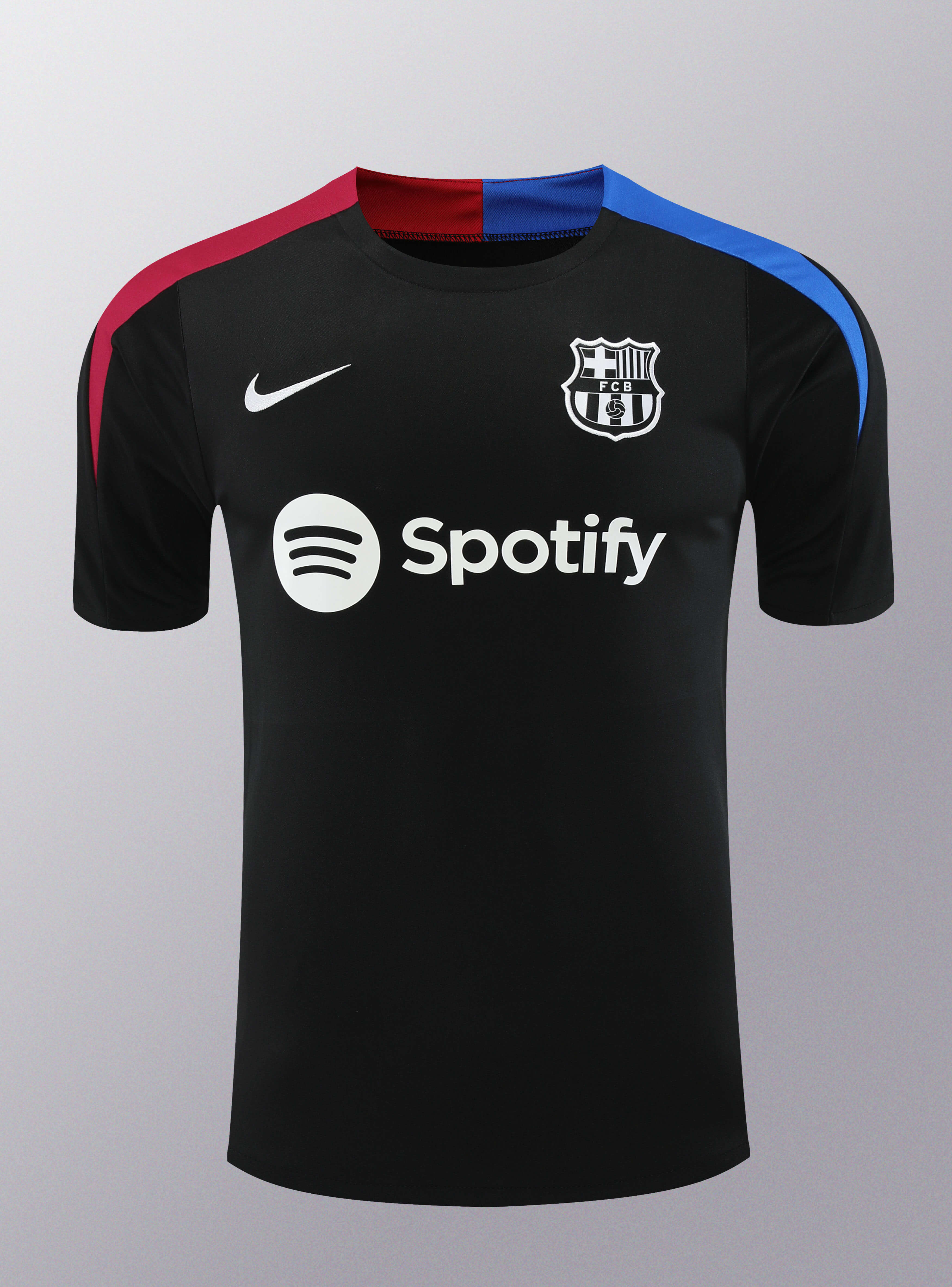 2024/2025 Barcelona Training Wear Black Suit Shirt
