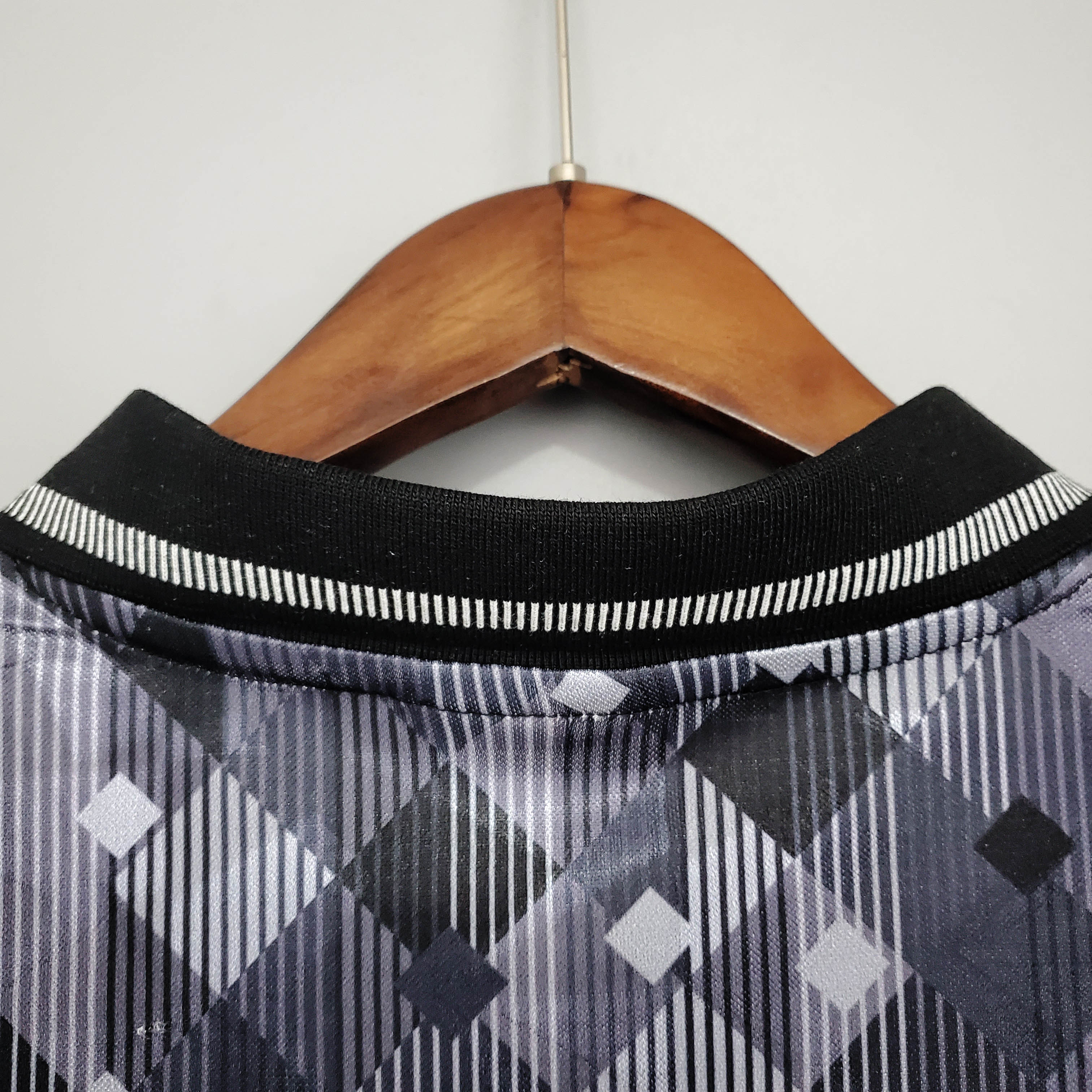 1990 Retro England Blackout Special Edition Black Football Shirt