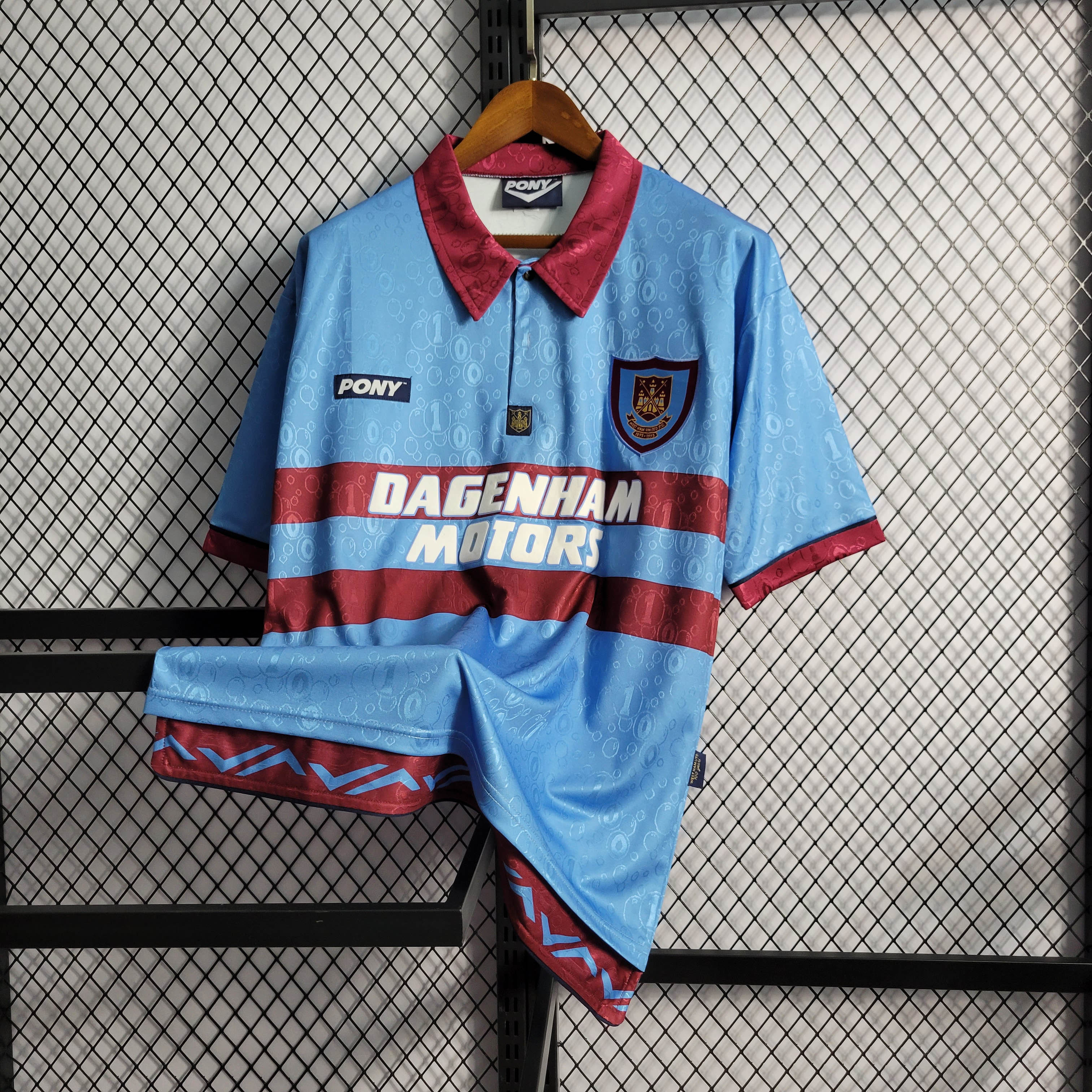 1995/1996 Retro West Ham United Away Football Shirt