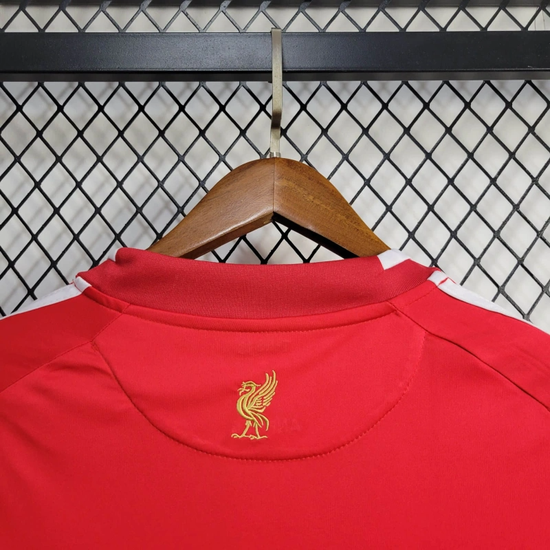 2008/2009  Retro Liverpool Champions League Home Football Shirt