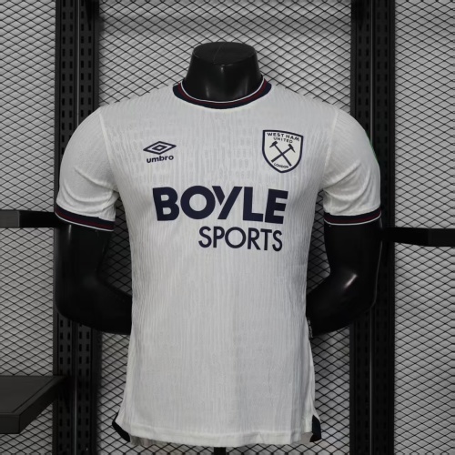 2025/2026 Player Version West Ham United Football Shirt