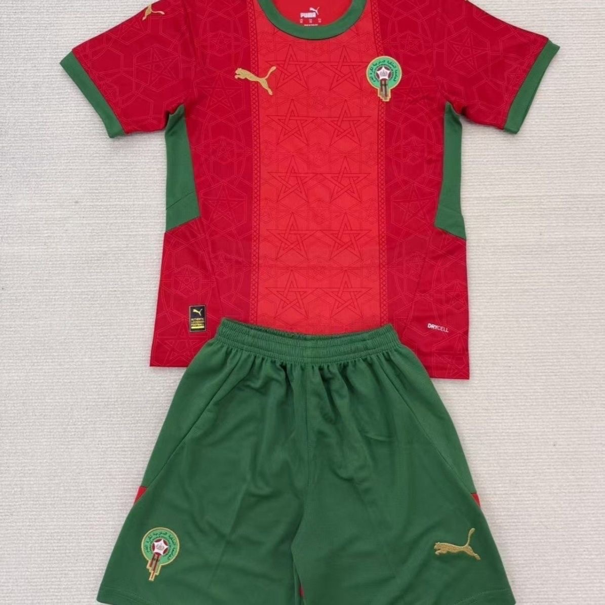 2024/2025 Morocco Home Football shirtKids Size 1:1 Thai Quality