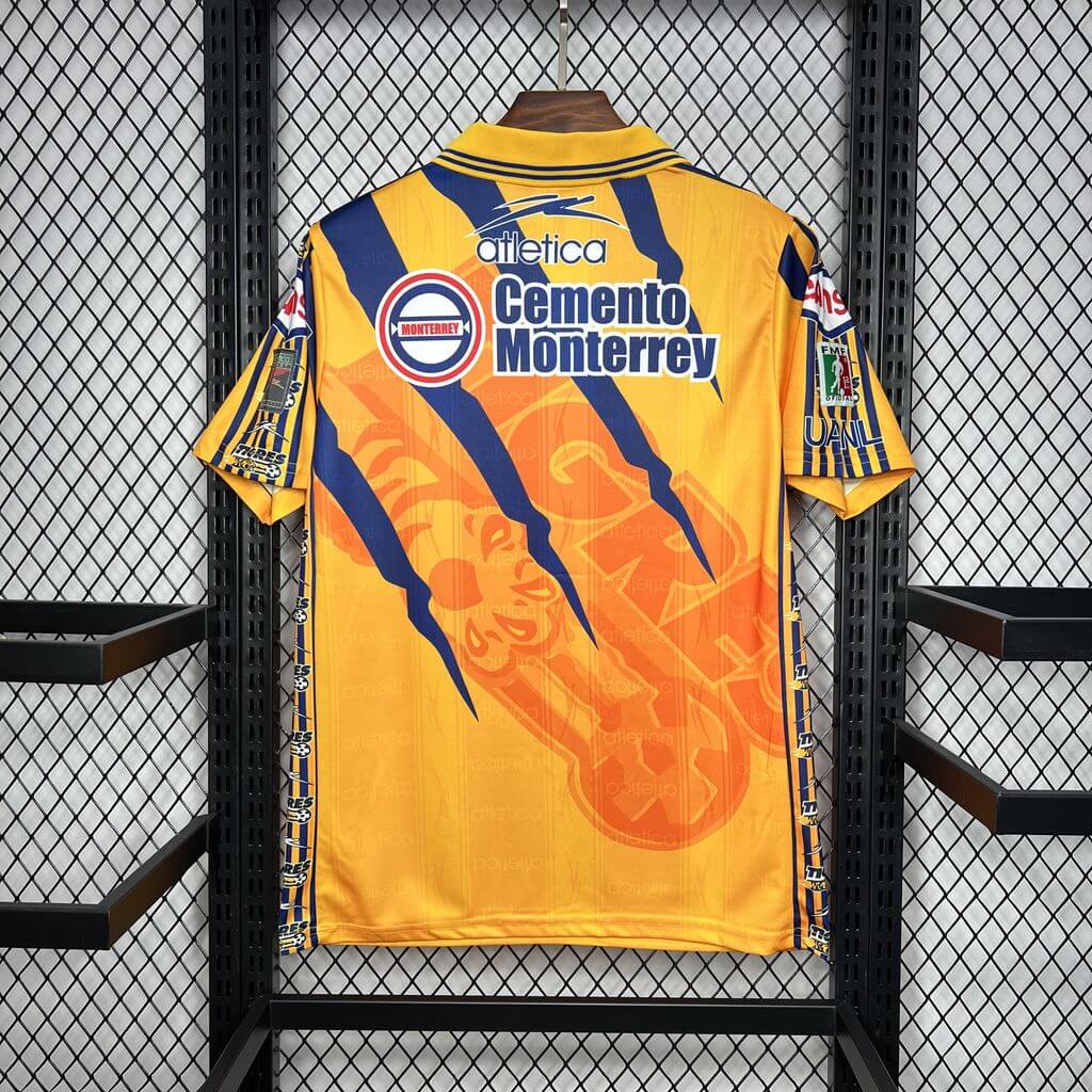 1997/1998 Retro Tigres UANL Home Football Shirt