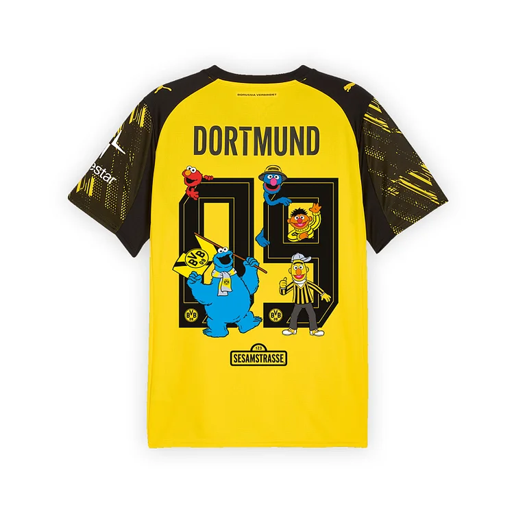 2025/2026 Dortmund BVB Auswärtstrikot 25-26 Sesamstraße  Football Shirt