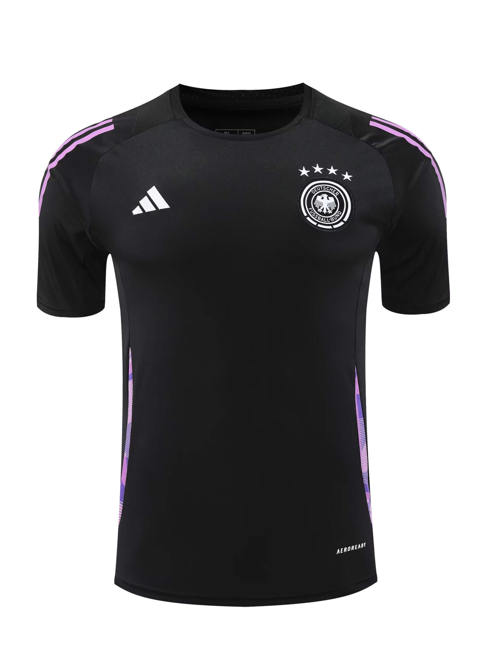 2024/2025 Germany Training Wear Black Suit Shirt