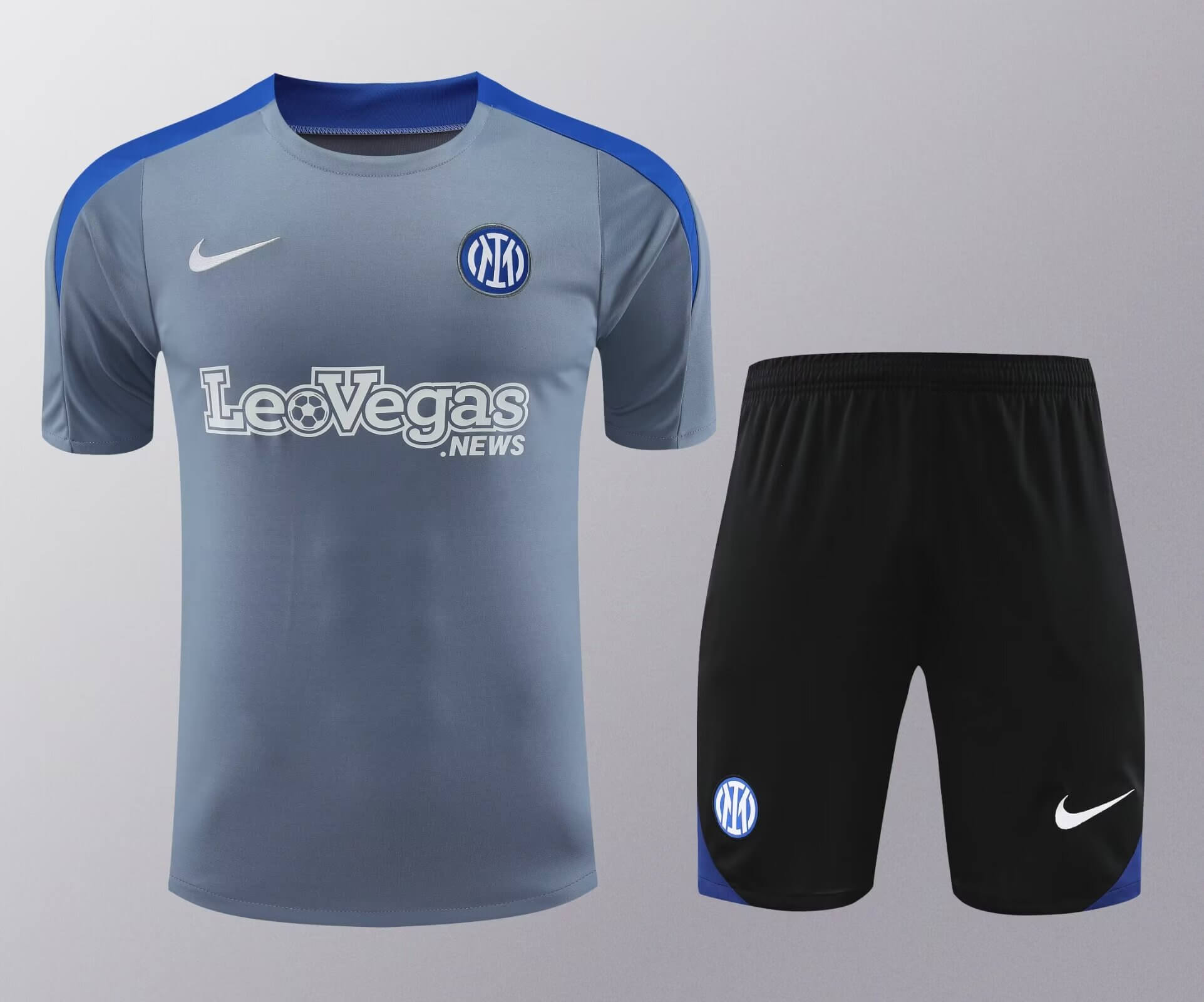 2024/2025 Inter Milan Training Wear Blue Suit Shirt