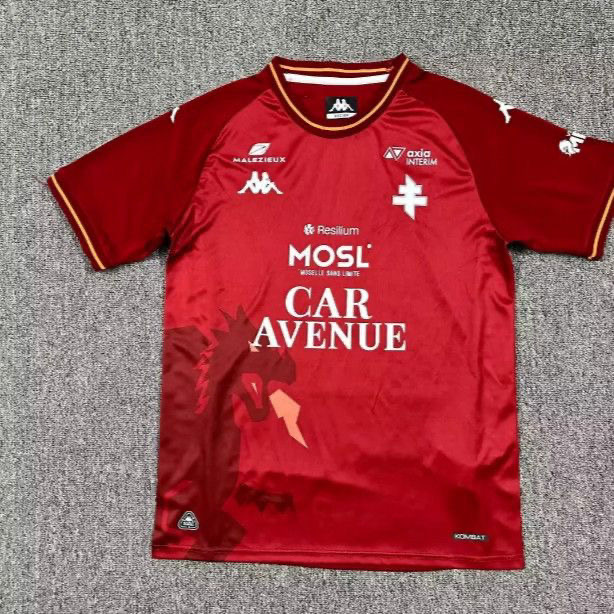 2025/2026 FC Metz Home Football Shirt 1:1 Thai Quality
