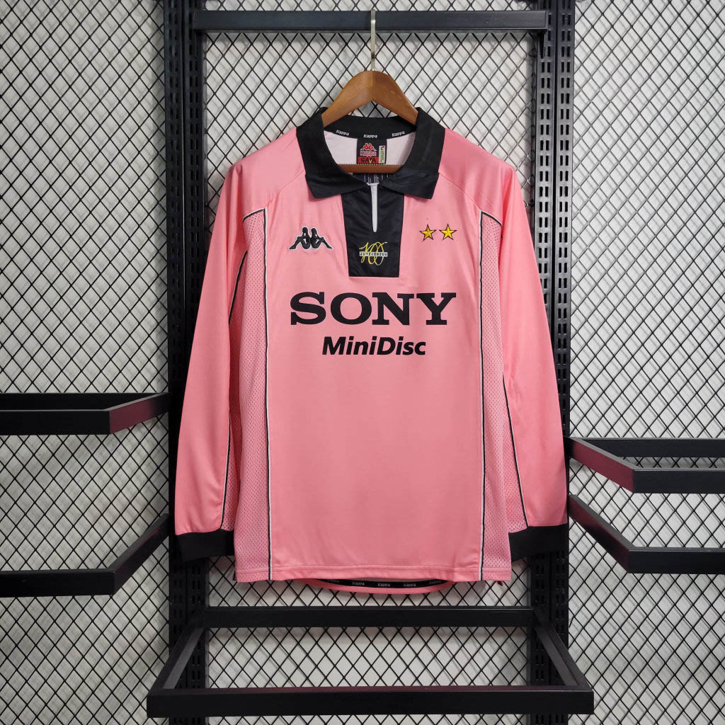 1997/1998 Retro Long Sleeve Juventus Away Football Shirt