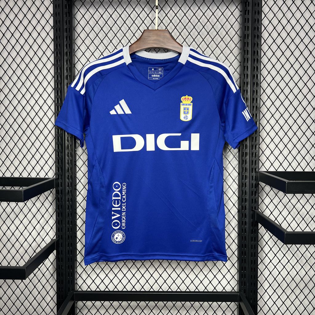 2024/2025 Real Oviedo Vetusta Home Football Shirt
