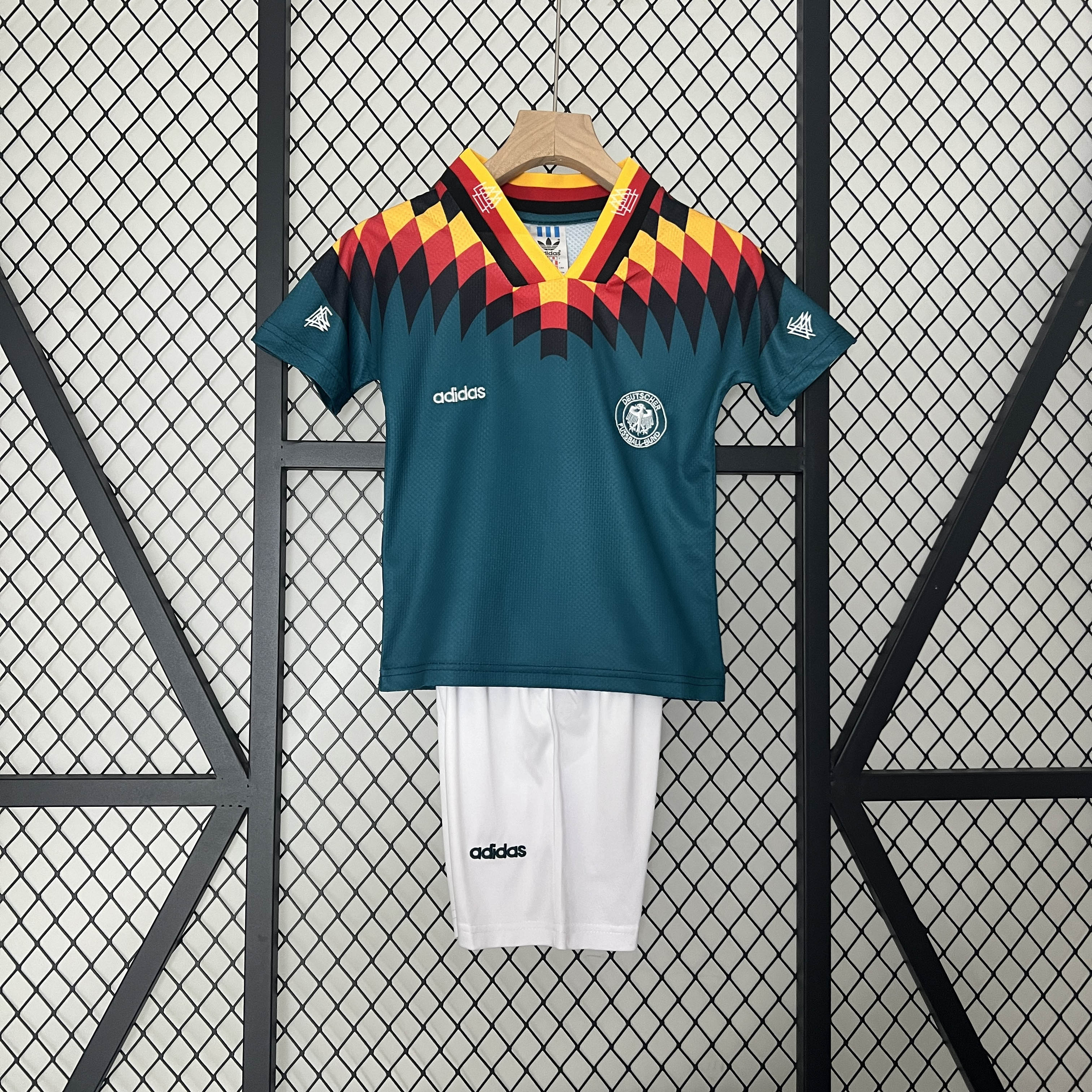 1994 Retro Germany Away Football Shirt Kids Size