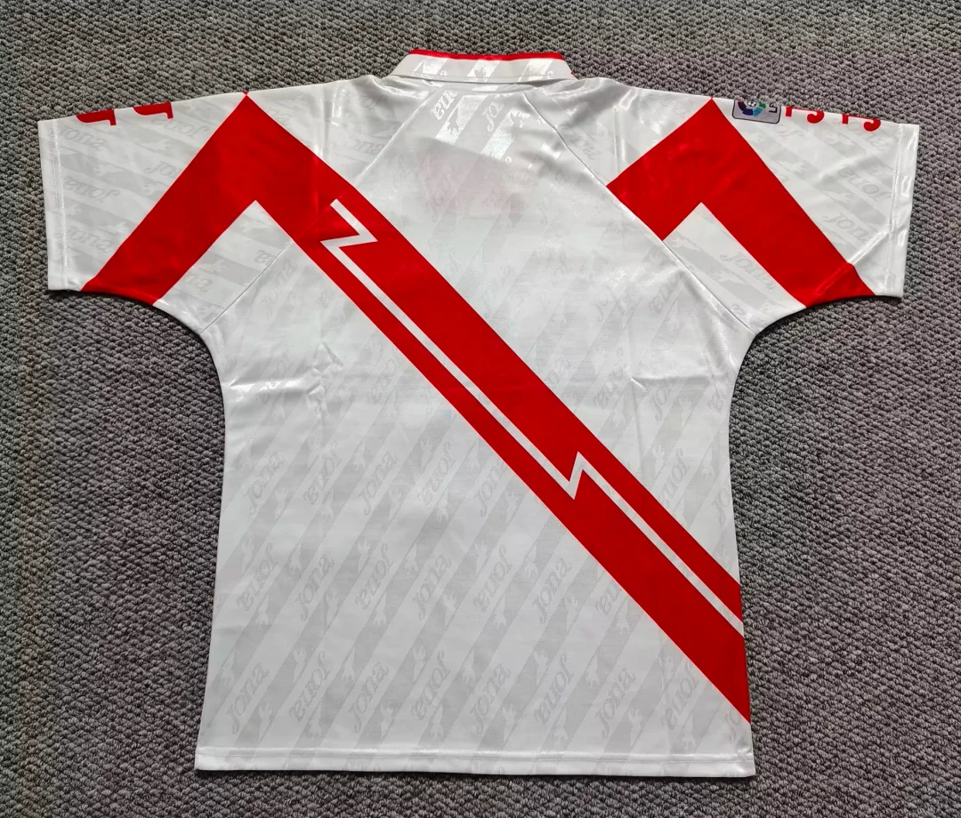 1994/1995 Retro Rayo Vallecano HomeFootball Shirt 1:1 Thai Quality