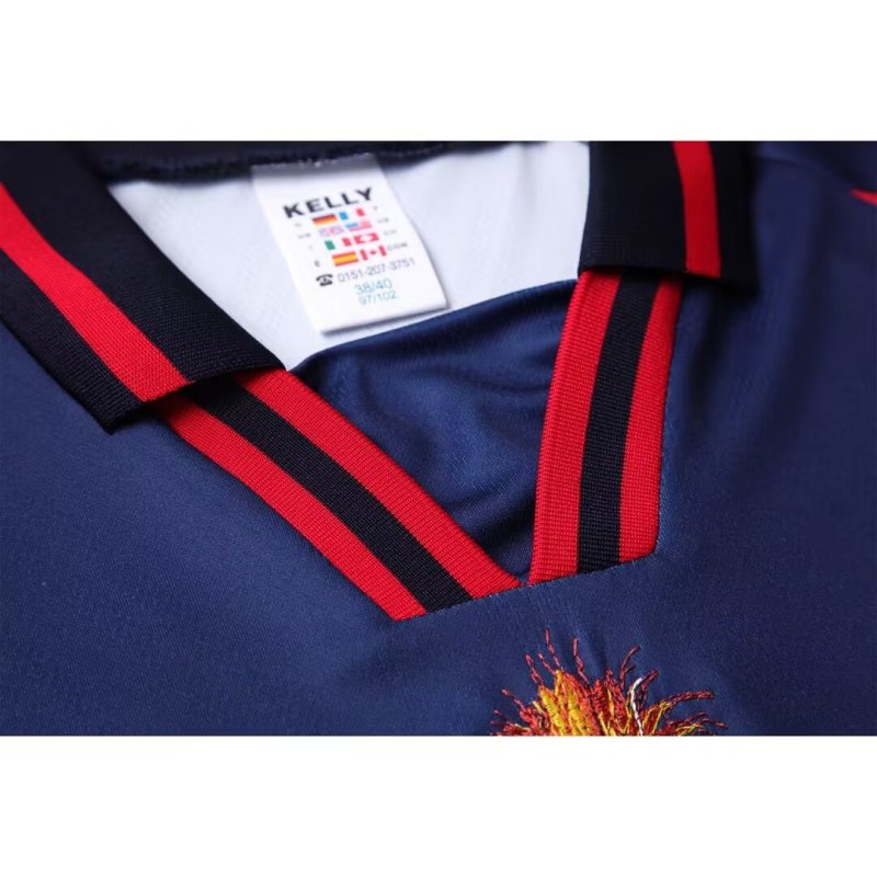 1998 Retro Long Sleeve West Ham United Football Shirt