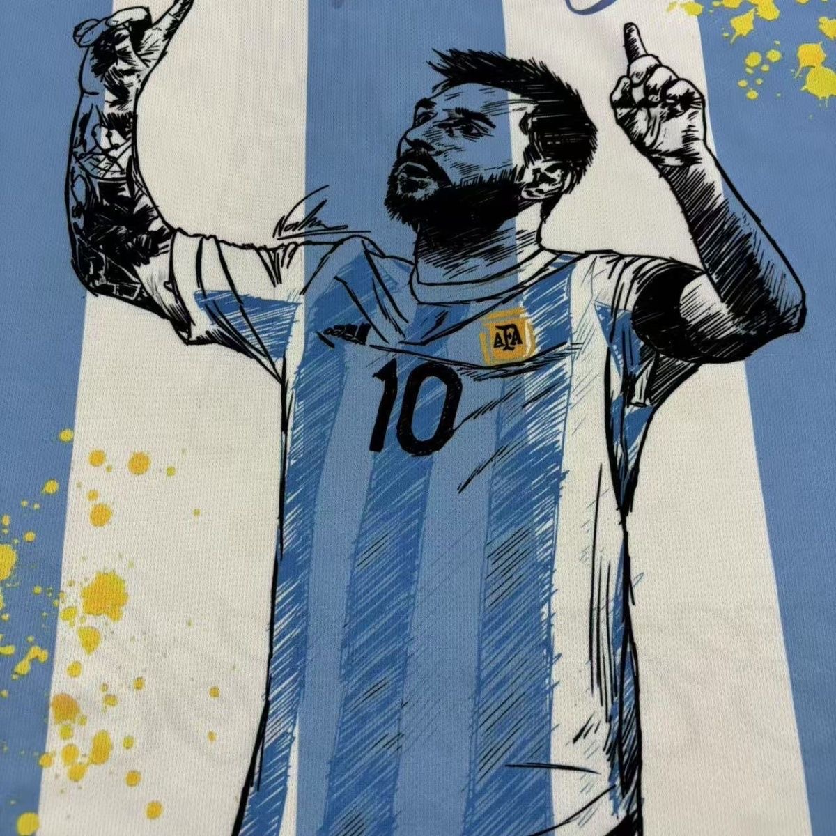 2024 Argentina 50Th Anniversary SpecialEdition Football Shirt 1:1 Thai Quality