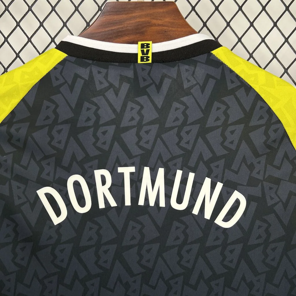 1995/1996 Retro Dortmund Away Football Shirt 1:1 Thai Quality