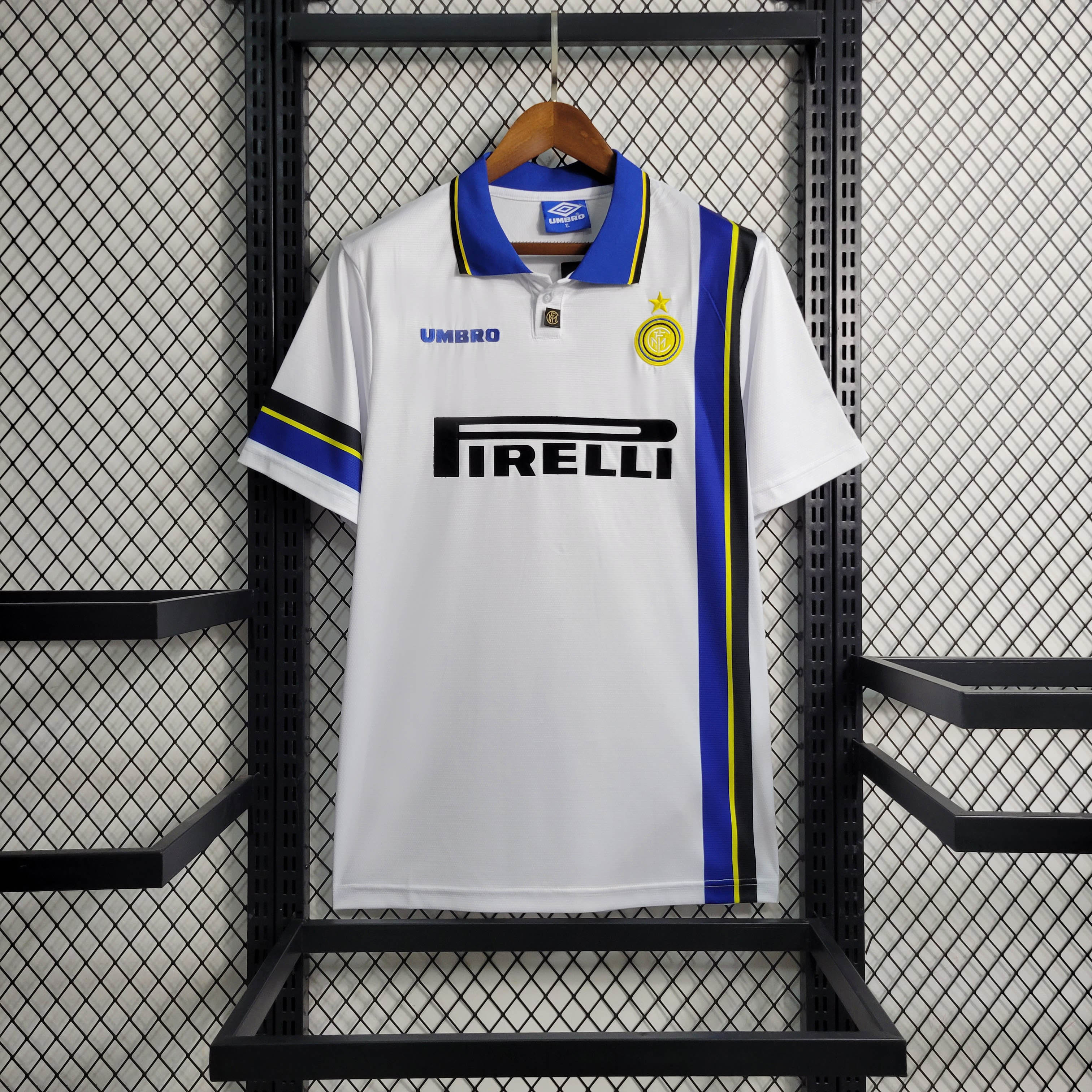 1997/1998 Retro Inter Milan Away Football Shirt 1:1 Thai Qualit