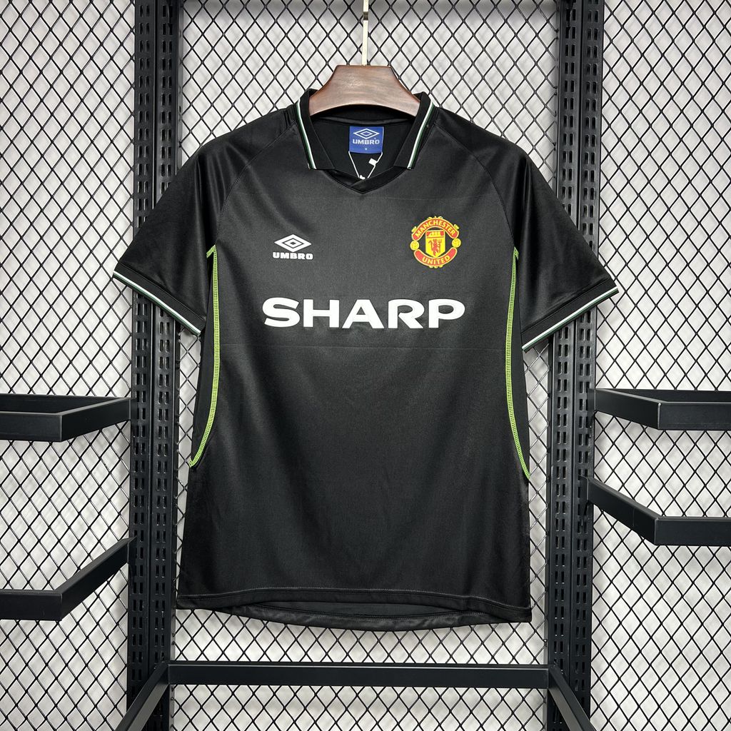 1998/1999 Retro Manchester United Third Away Football Shirt