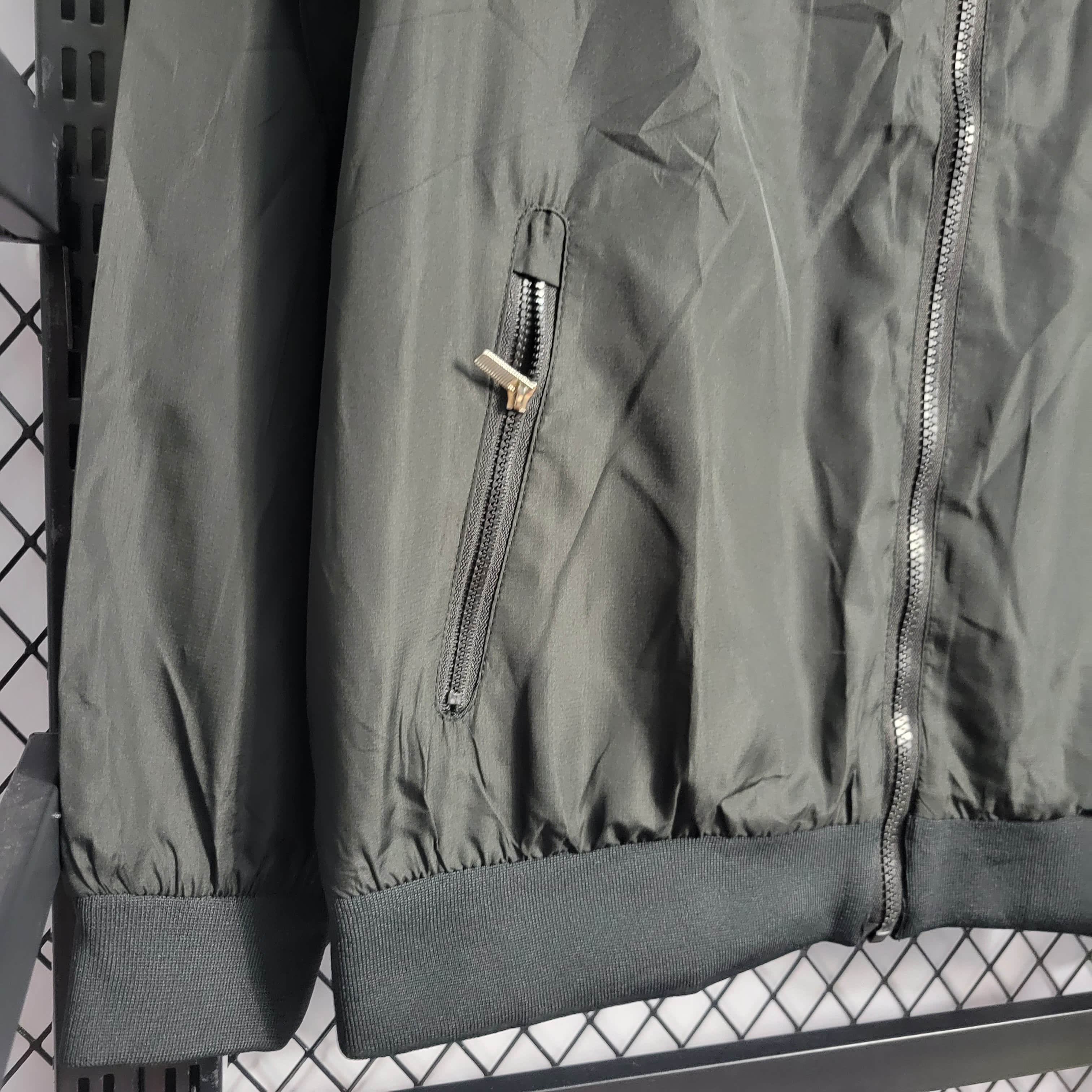 2023/2024 Brazil Windbreaker(Black-Purple)Football Shirt