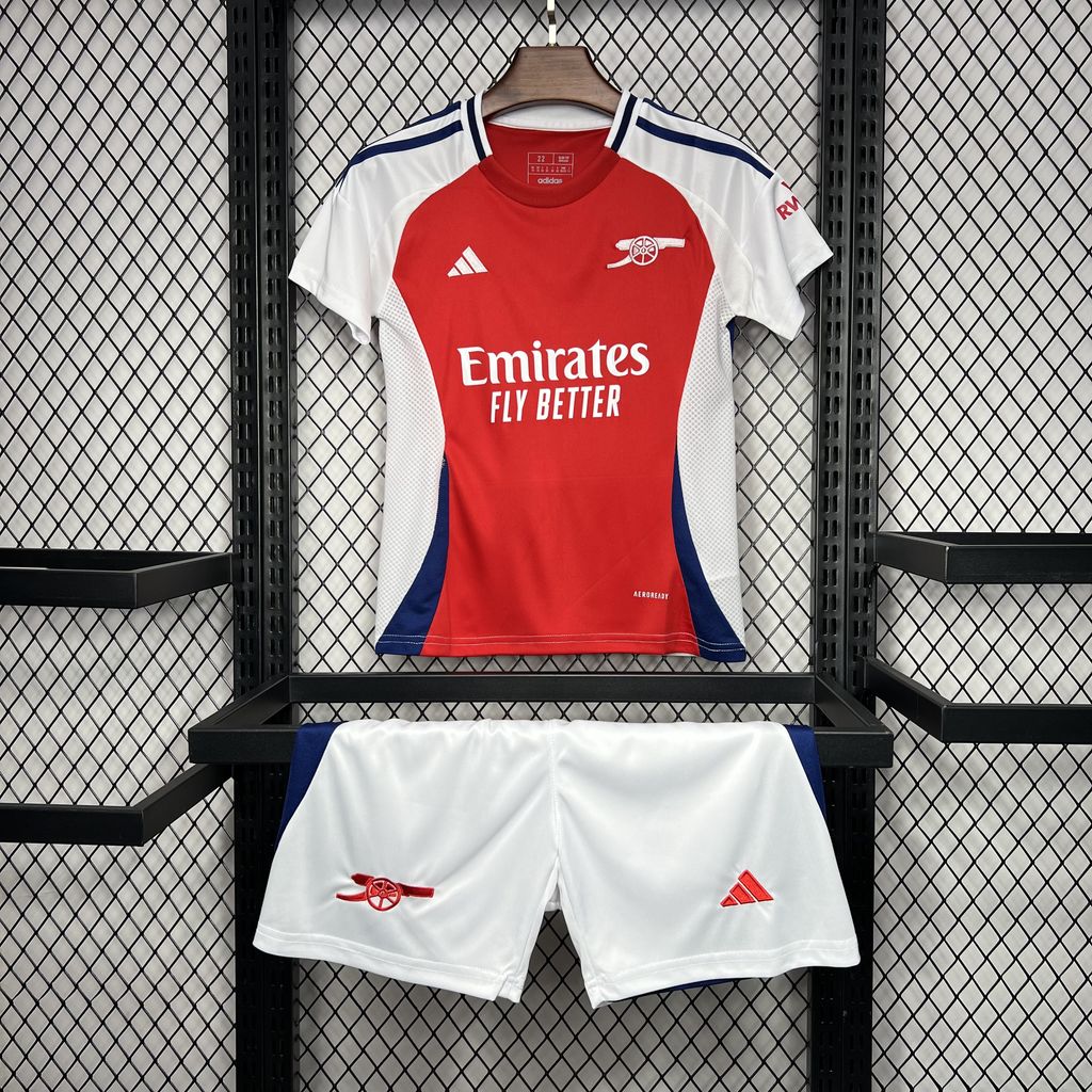 2024/2025 Arsenal Home Football Shirt Kids Size
