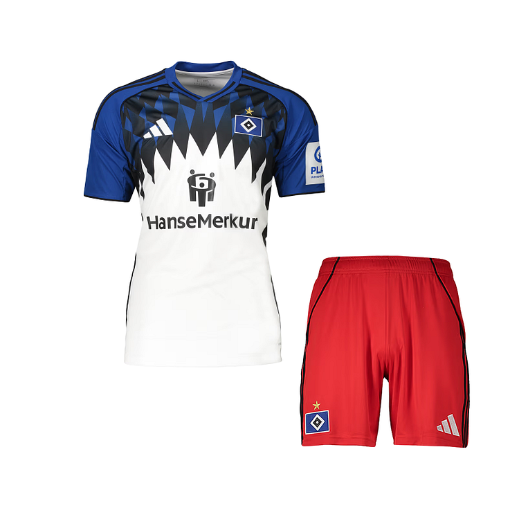 2025/2026 Hamburger sv home Football Shirt Kids Size